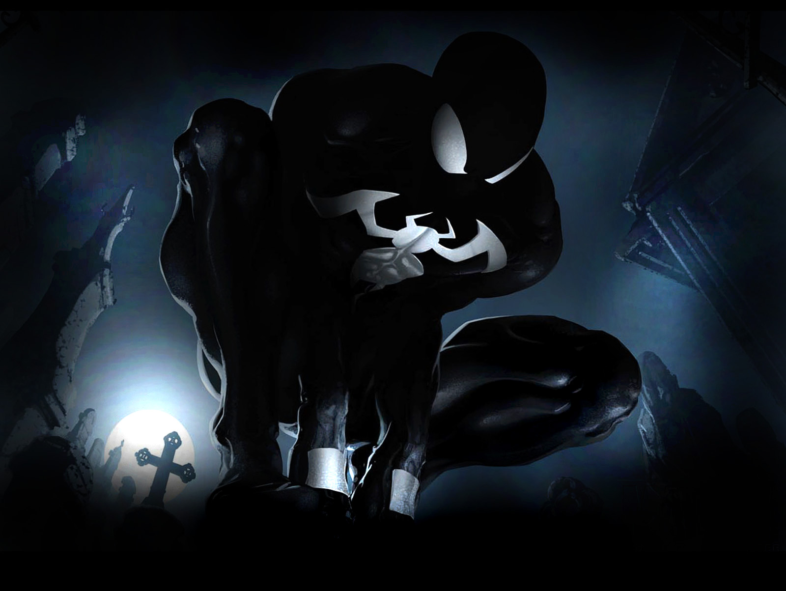 Black Spiderman S Wallpaper Images Is Cool Wallpapers - Spider Man Symbiotes Suit - HD Wallpaper 