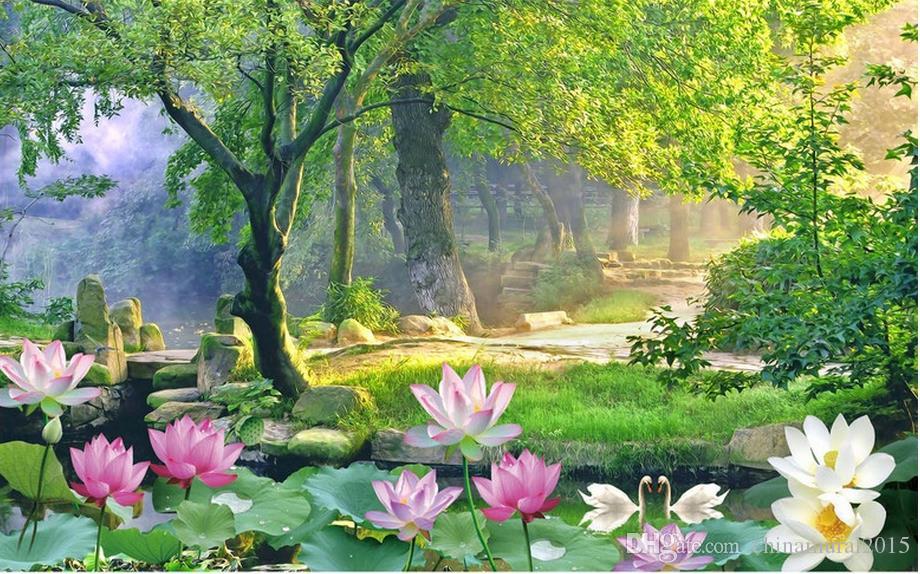 Nature Wallpaper Hd Lotus - HD Wallpaper 