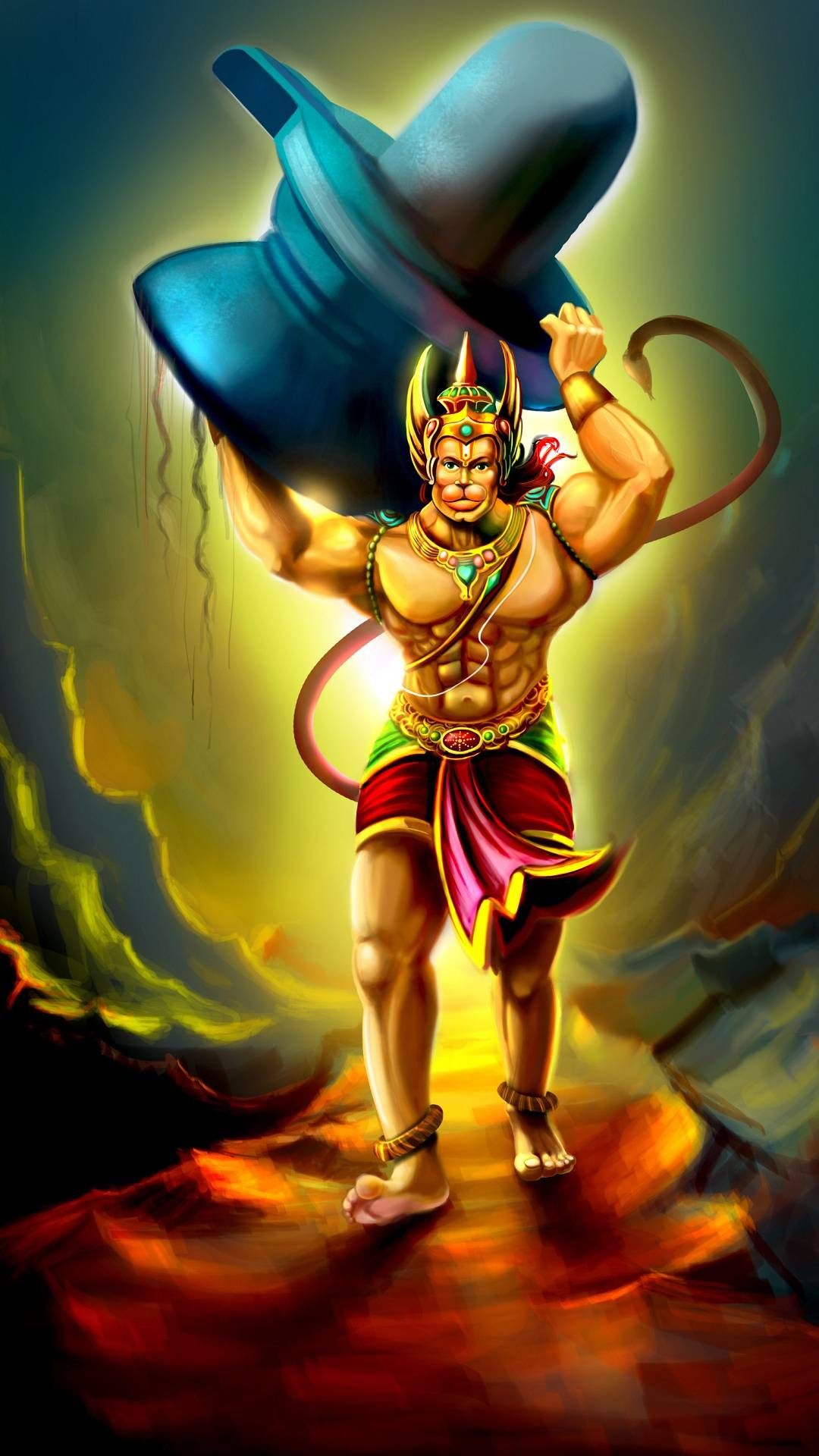 Animated Hanuman Hd Wallpapers - Iphone God Wallpaper Hd - 1080x1920  Wallpaper 