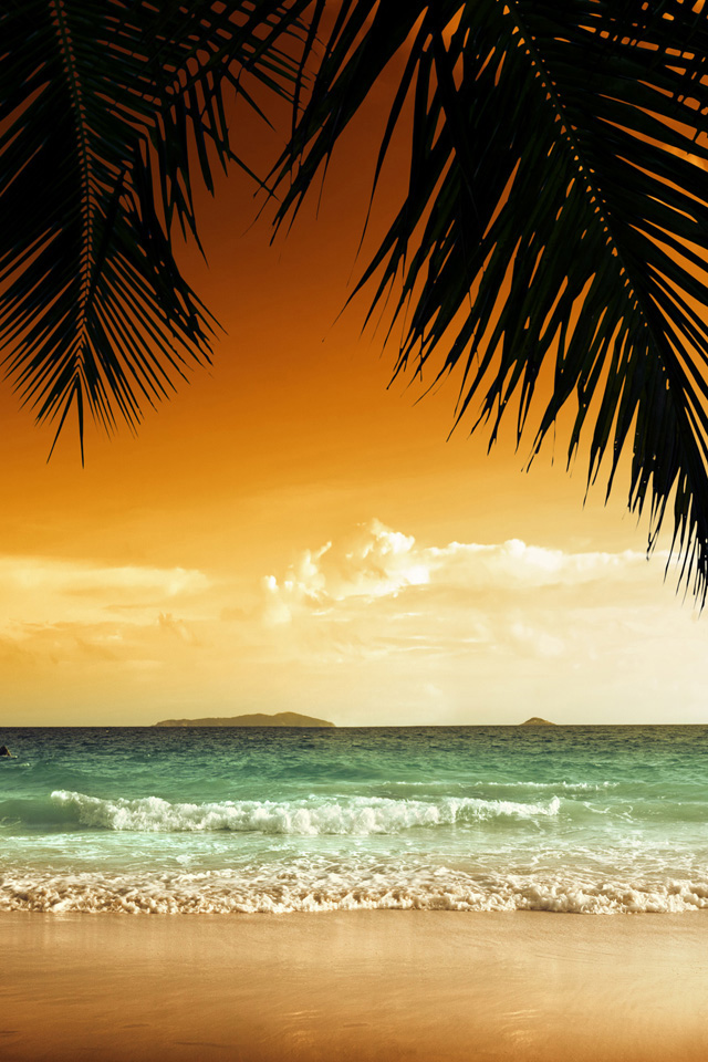 Tropical Paradise Wallpaper - Relaxing Wallpaper Phone - HD Wallpaper 