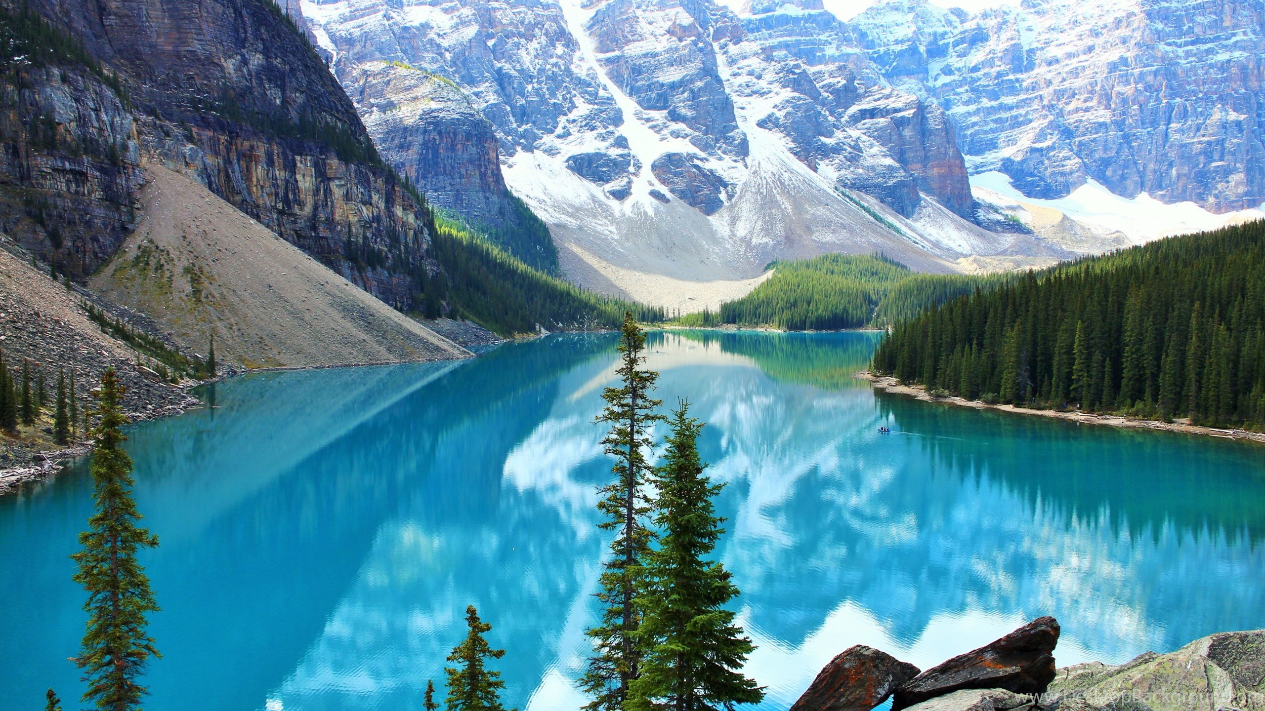 Moraine Lake - HD Wallpaper 