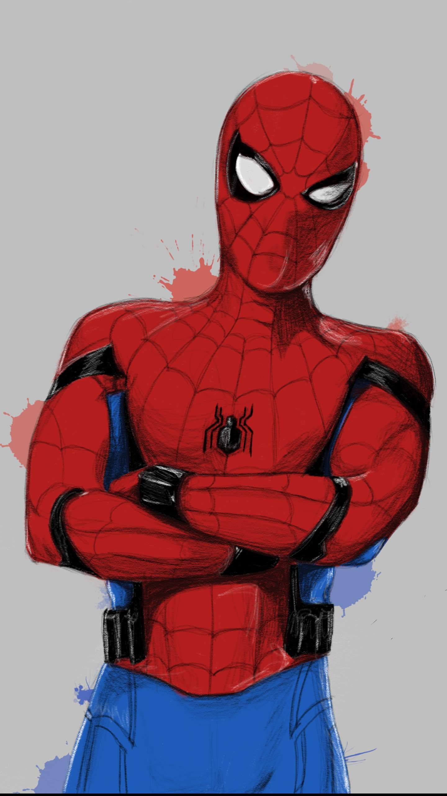 Spider Man Wallpaper Art - HD Wallpaper 