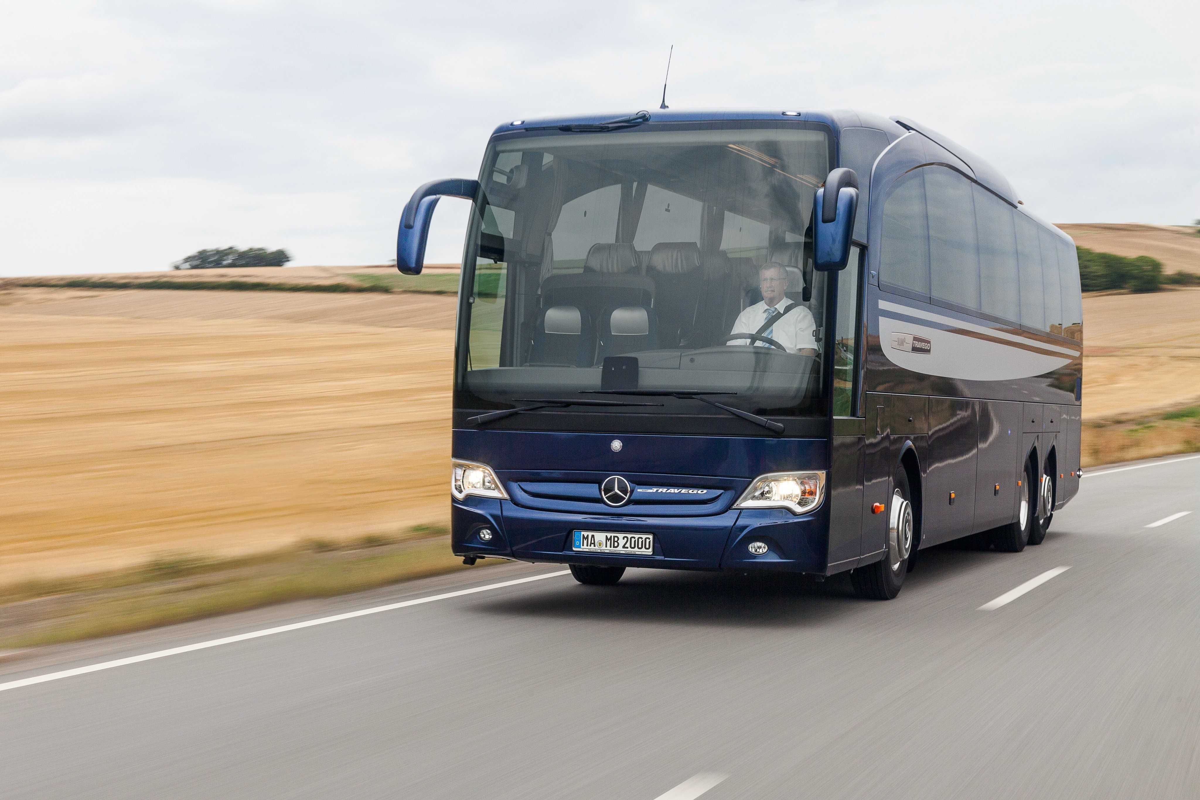 Mercedes Benz Bus Travego - HD Wallpaper 