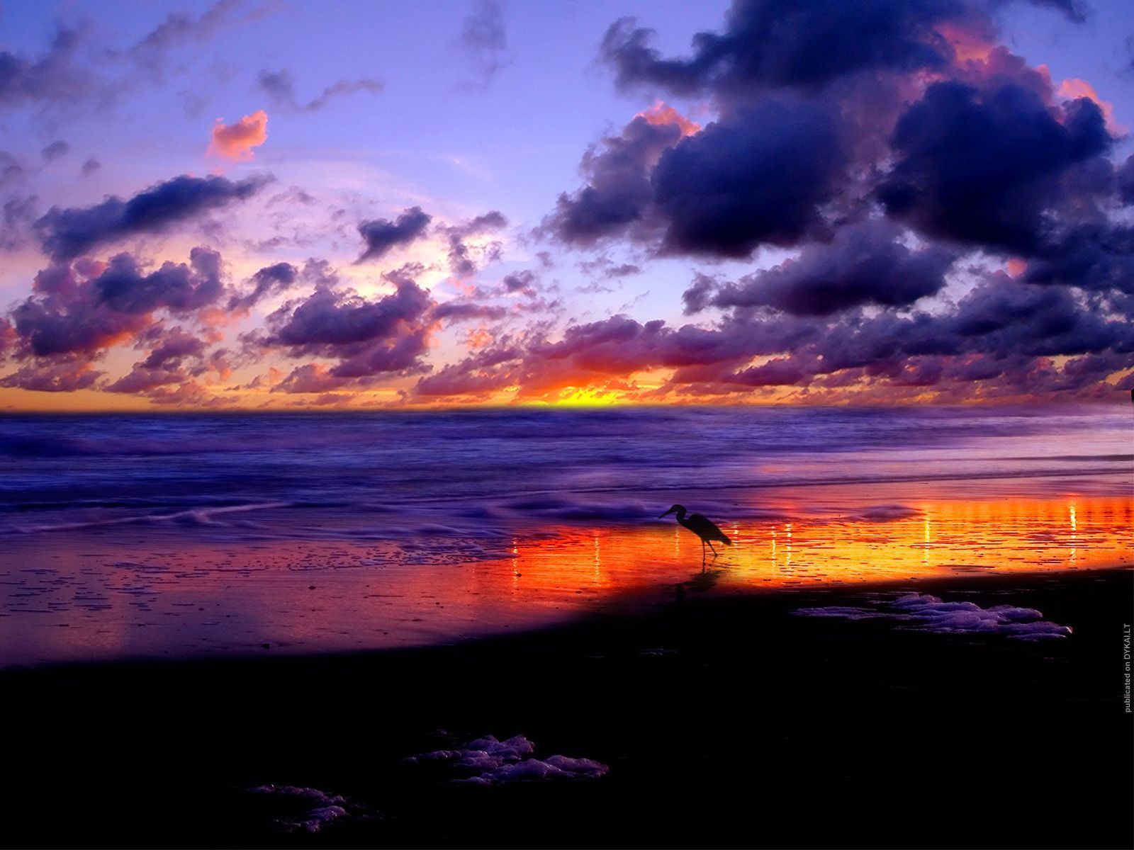 Beautiful Sunset And Sunrise - HD Wallpaper 