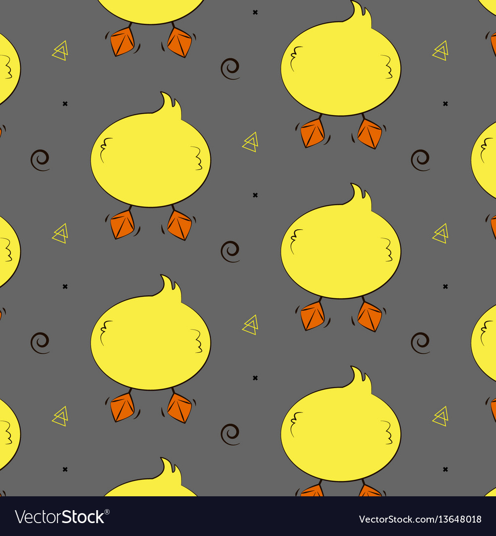 Duck Pattern - HD Wallpaper 