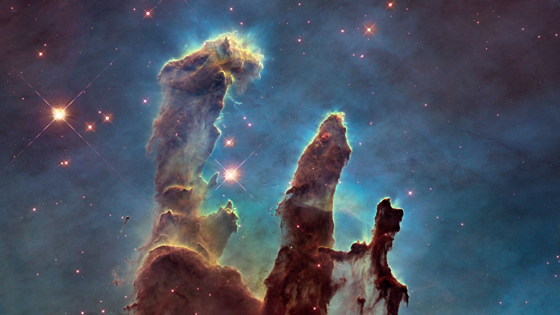 Pillars Of Creation Space Stars Nebula Hd Wallpaper - Ultra Hd Pillars Of Creation - 1920x1080 Wallpaper Pillars Of Creation Space Stars Nebula Hd Wallpaper - Ultra Hd Pillars Of Creation - 1920x1080 Wallpaper