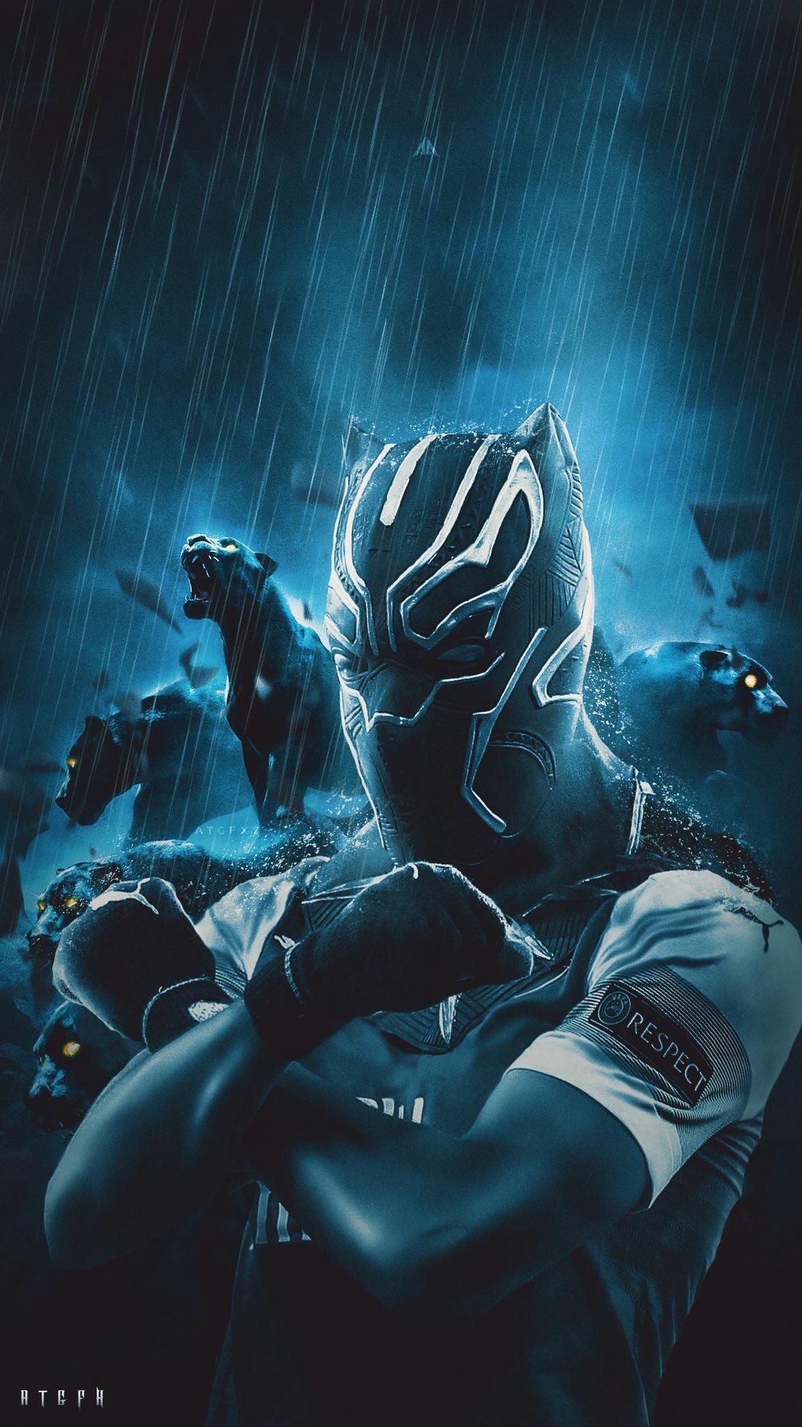 Aubameyang Wallpaper Black Panther - HD Wallpaper 