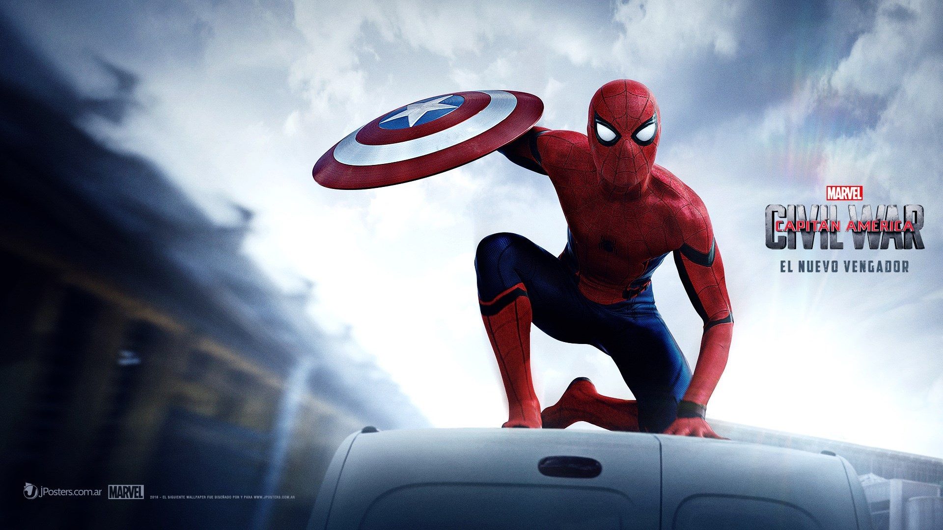 Spiderman Civil War Wallpaper Hd - HD Wallpaper 