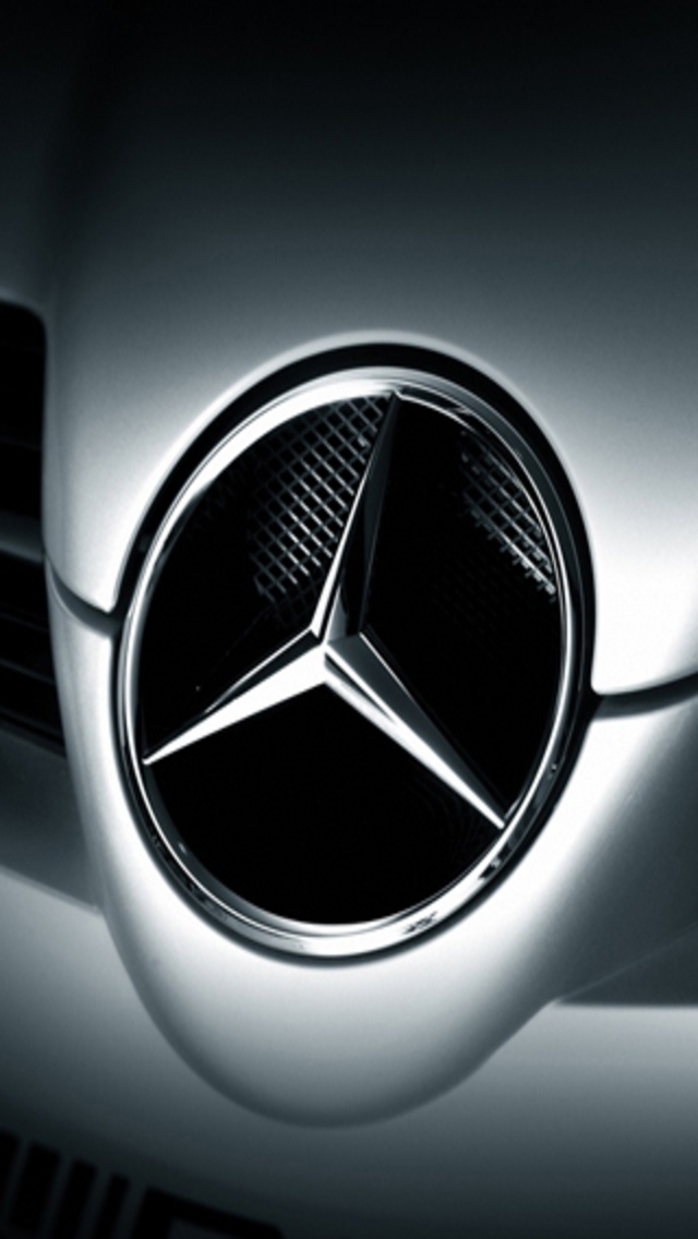 Mercedes Benz Logo Wallpapers - Mercedes Wallpaper Hd Iphone 6 - HD Wallpaper 