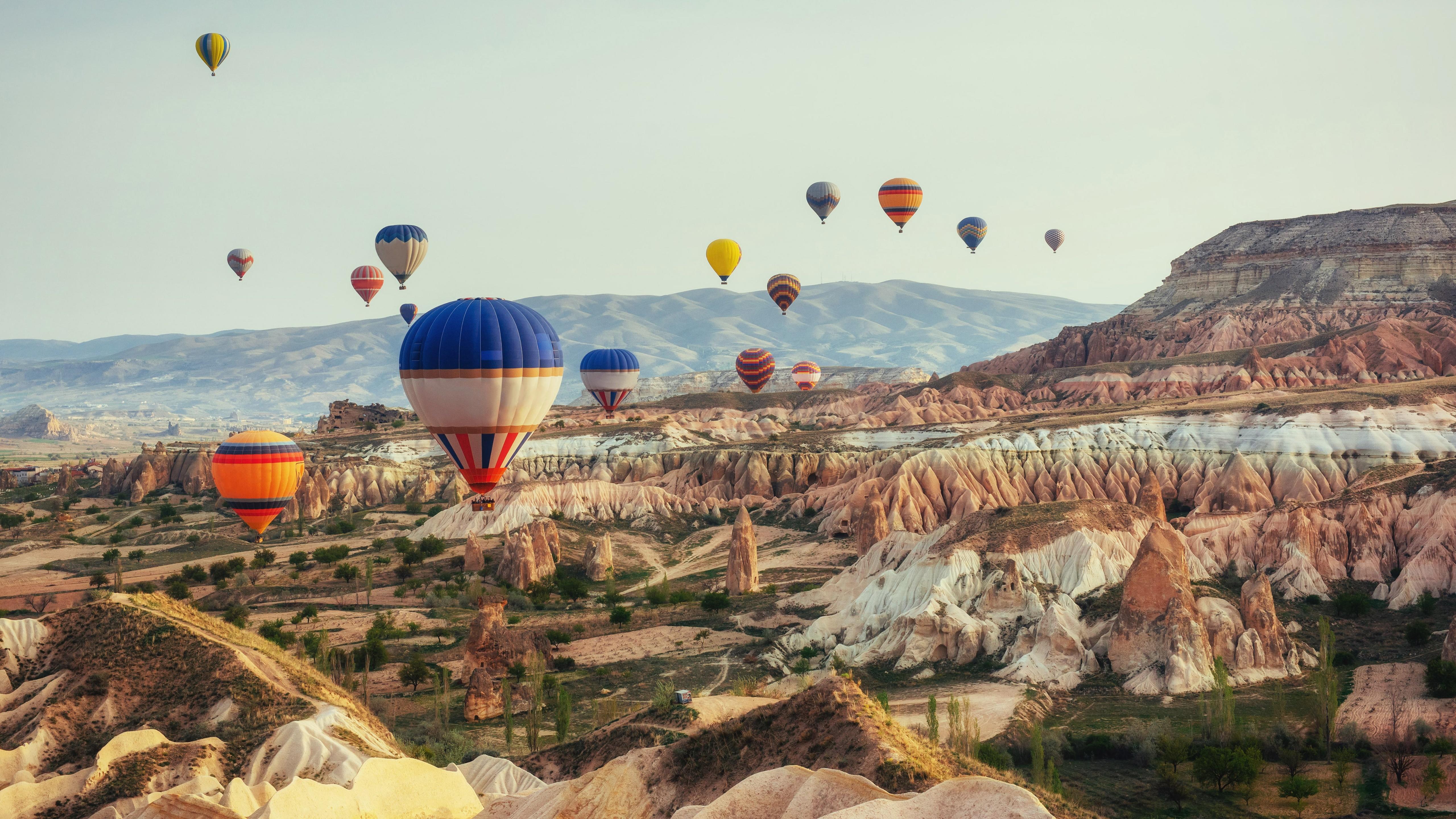 Turkey Wallpaper - Turkey Balloon Cappadocia - HD Wallpaper 