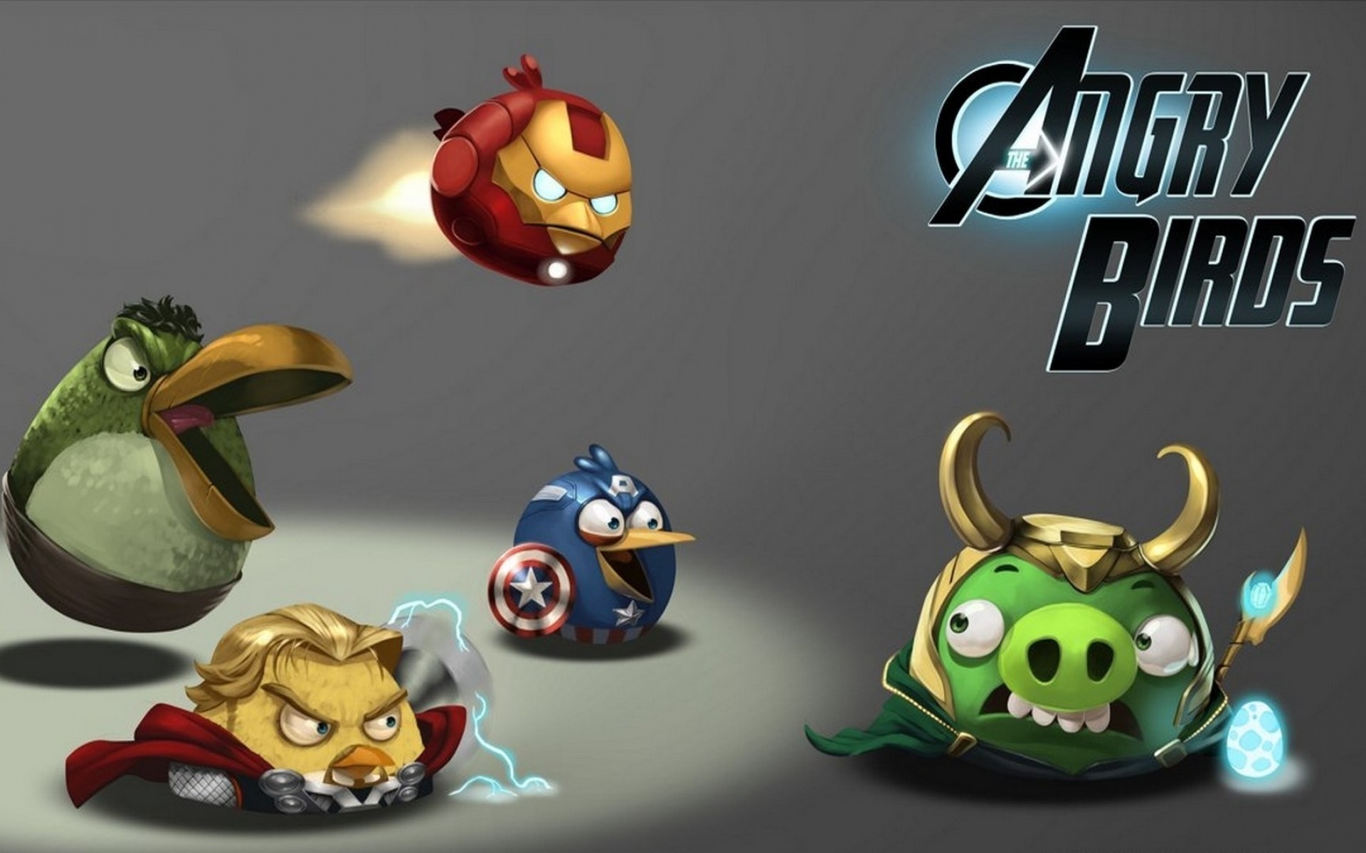 Angry Birds Avengers - HD Wallpaper 