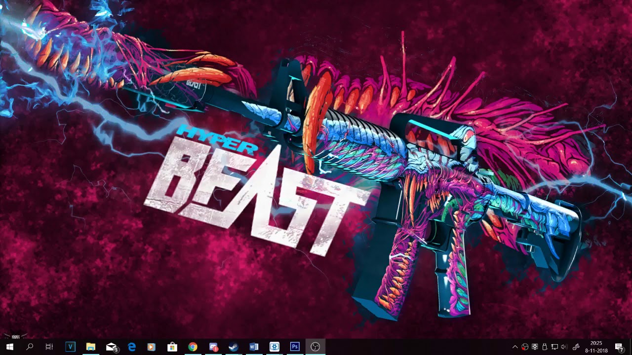 Cs Go Wallpaper Hyper Beast - HD Wallpaper 