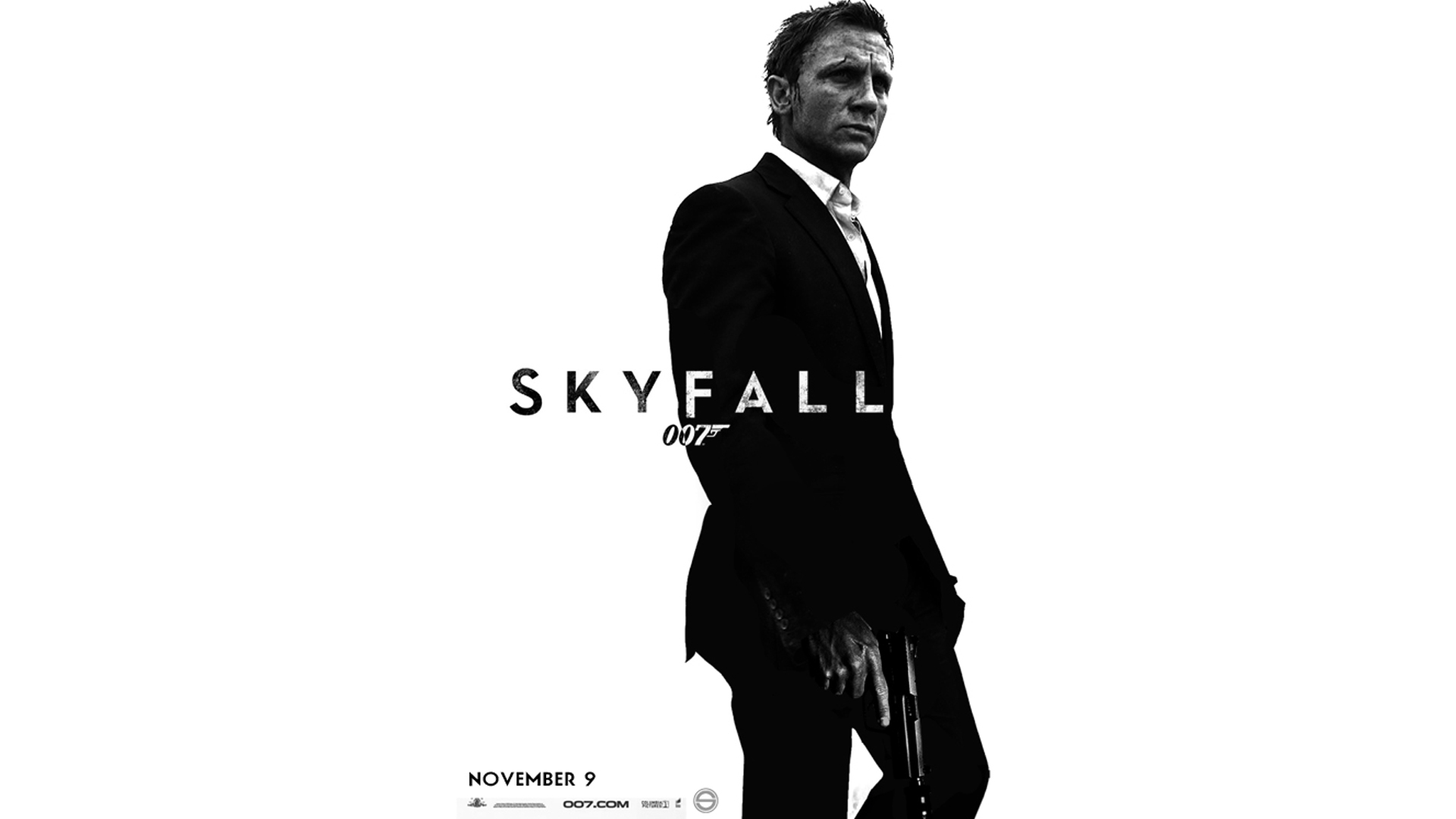 Skyfall James Bond Wallpaper - James Bond Wallpaper Daniel Craig - HD Wallpaper 