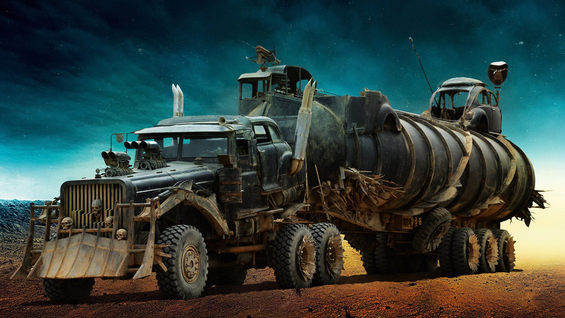 The War Rig From Mad Max Fury Road Wallpaper - Mad Max Fury Road Cars - HD Wallpaper 