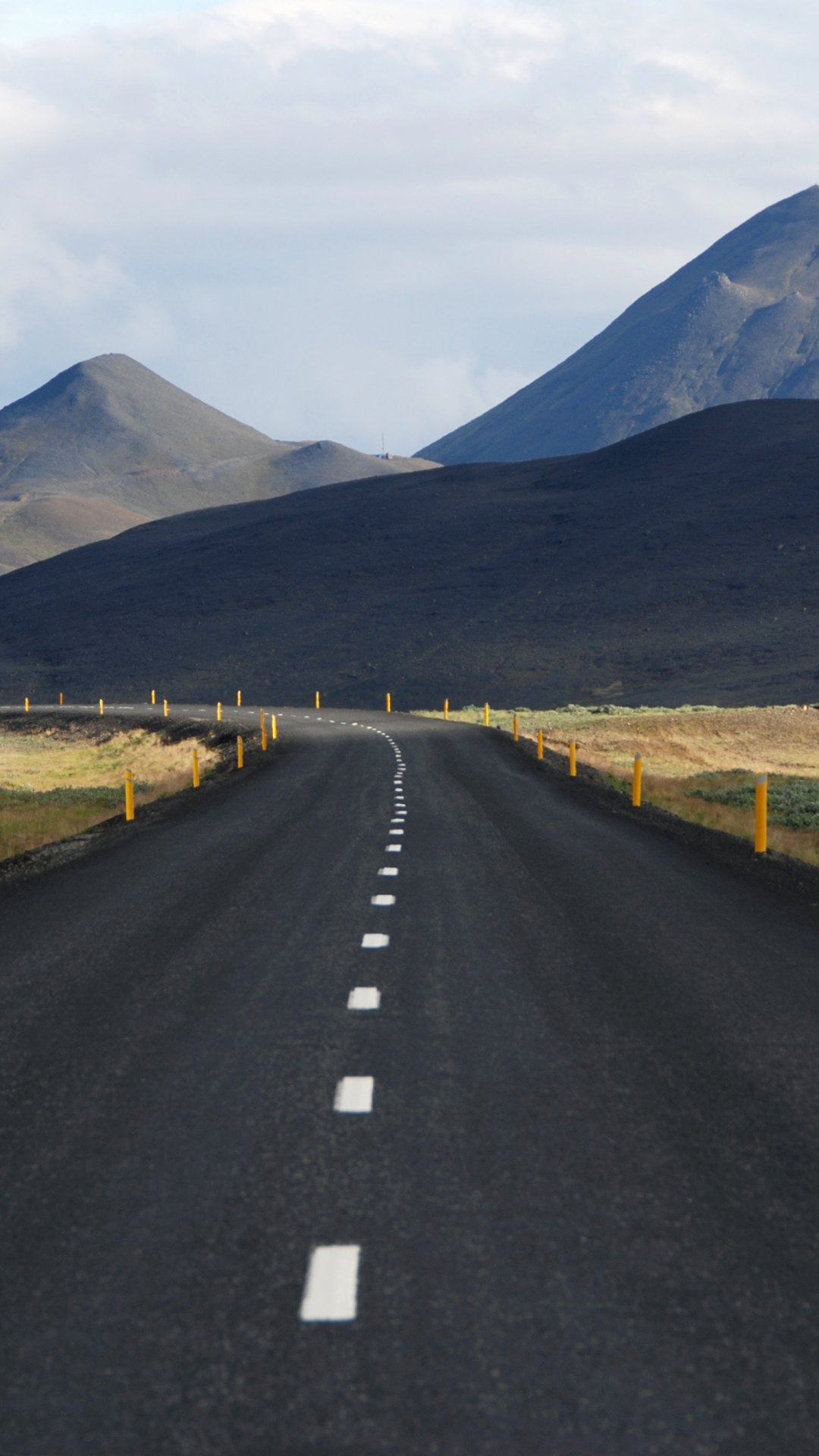 Asphalt Road Under The Hills Iphone Wallpaper - Scariest Moment Is Always Jusy Before You Start - HD Wallpaper 