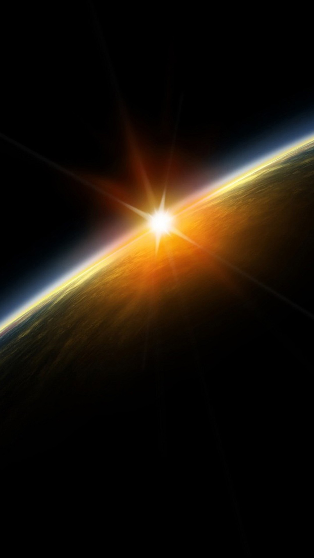 Iphone 7 Black Wallpaper Space - HD Wallpaper 