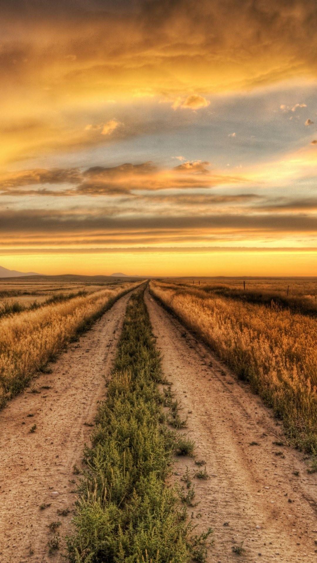 Nature Road Wallpaper Hd - Long Vertical - HD Wallpaper 