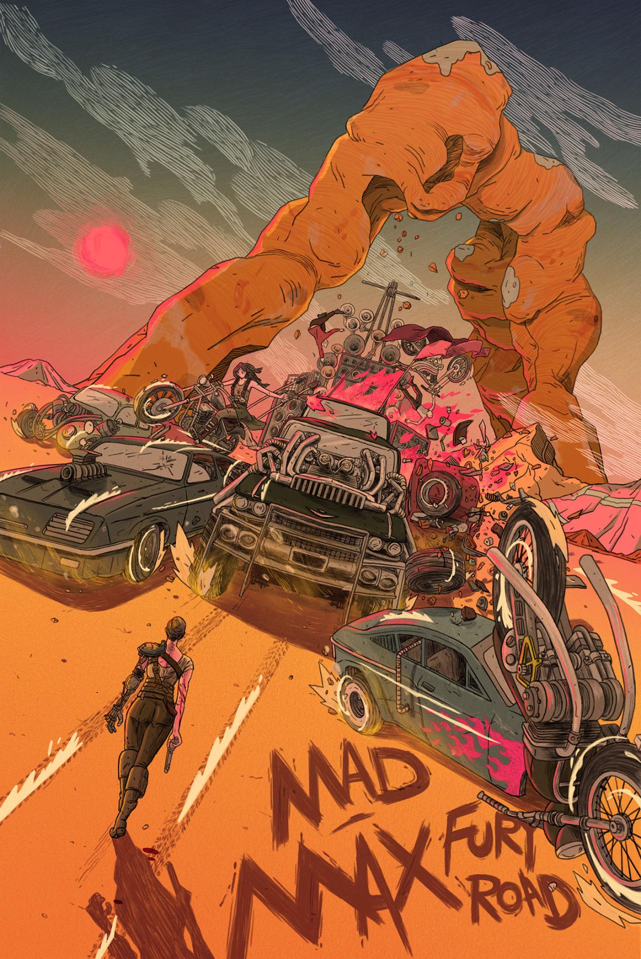 Mad Max Fury Road Alternative Poster - HD Wallpaper 