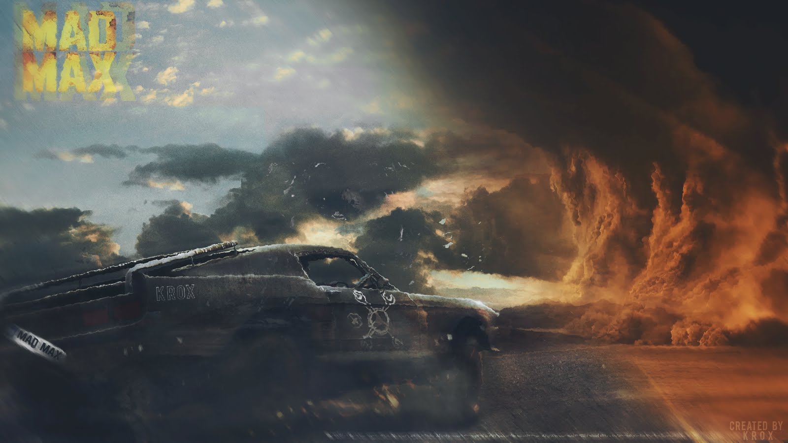 Mad Max Game Wall - HD Wallpaper 