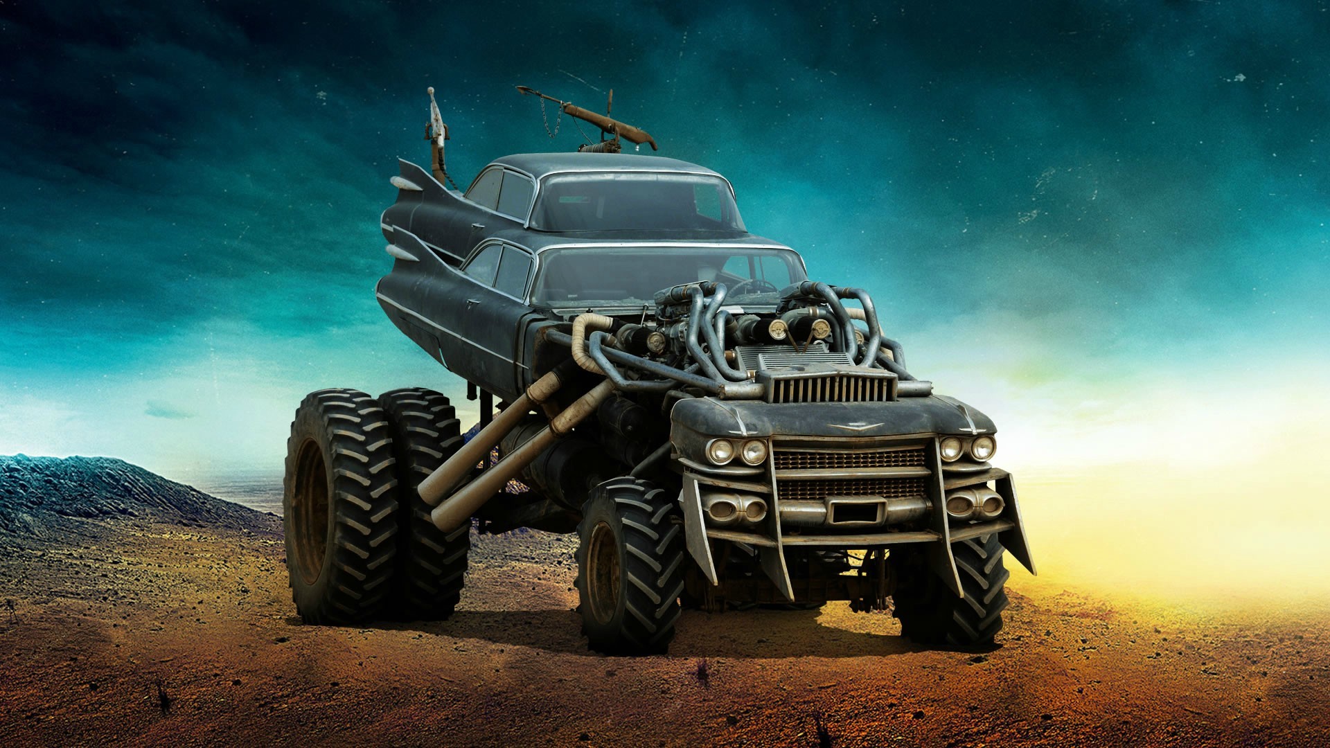 The Gigahorse 
 Data Src Mad Max Wallpapers For Iphone - Mad Max Fury Road All Vehicles - HD Wallpaper 