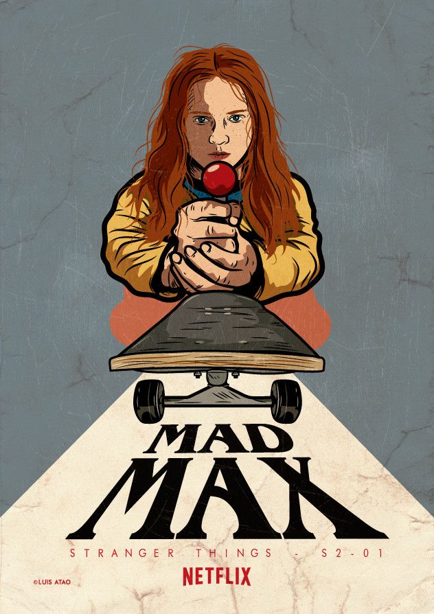 Mad Max Stranger Things Wallpaper Hd - HD Wallpaper 