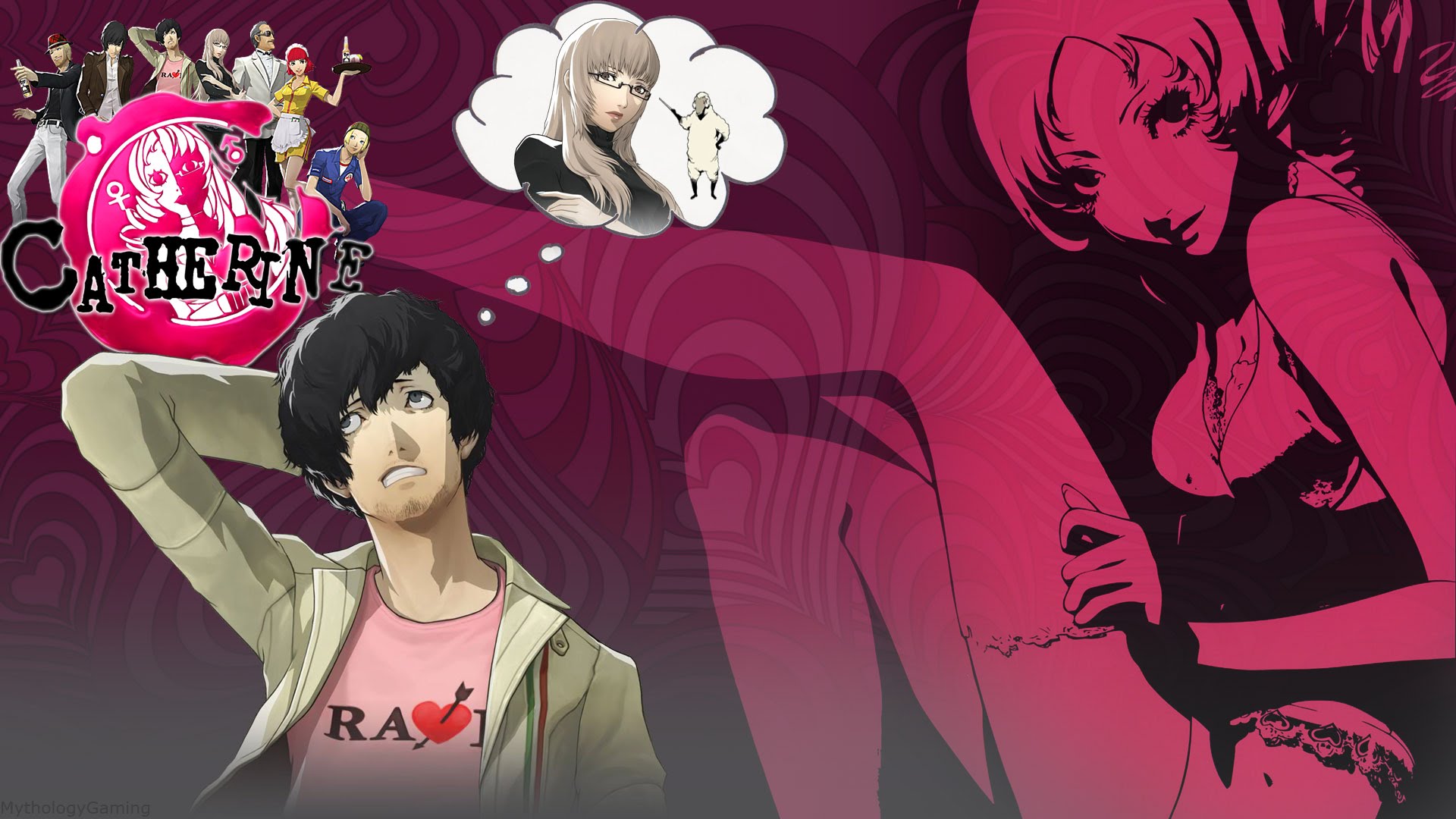 Catherine Game - HD Wallpaper 