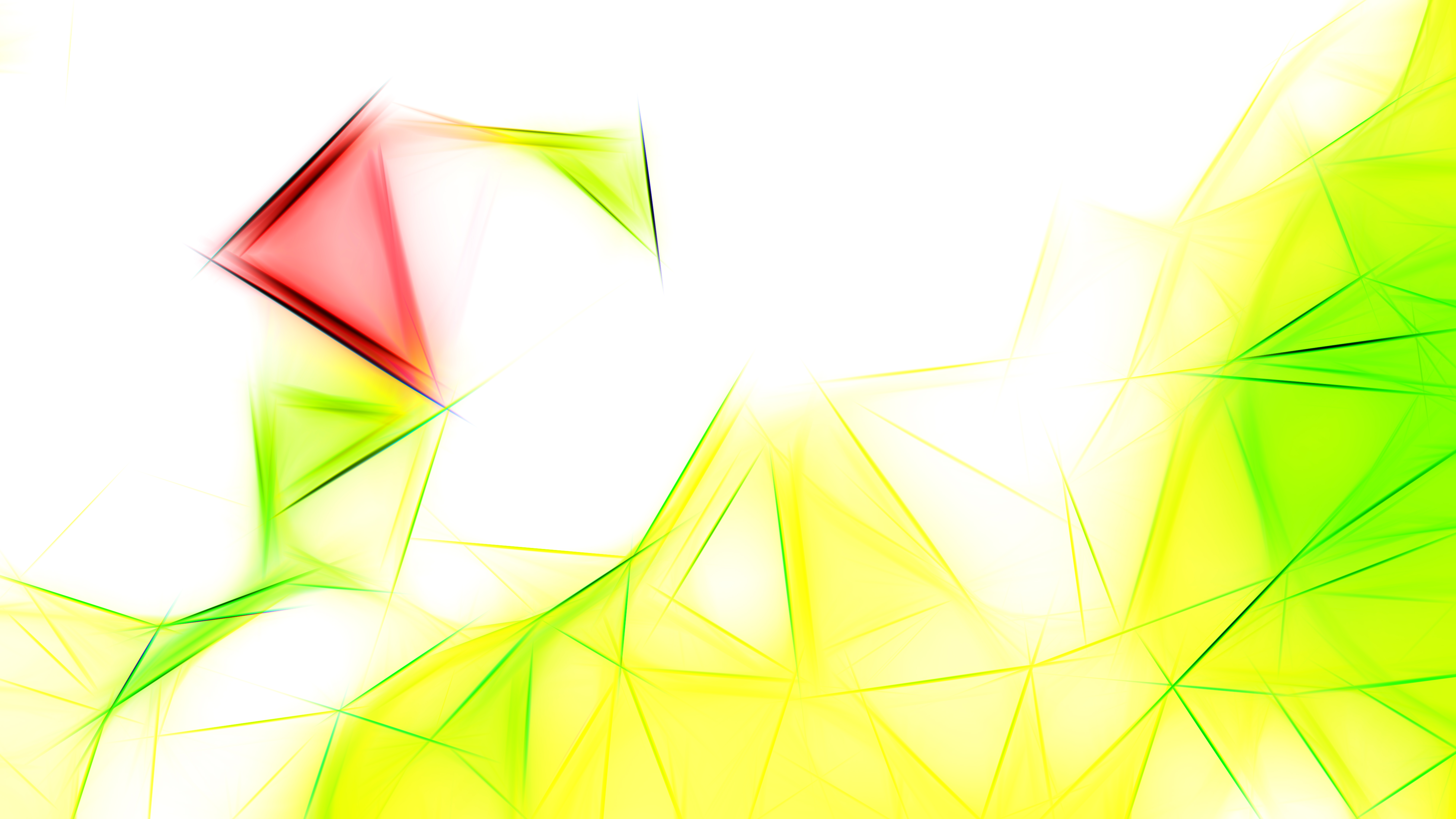 Green Yellow And White Fractal Wallpaper Graphic - Visual Arts - HD Wallpaper 