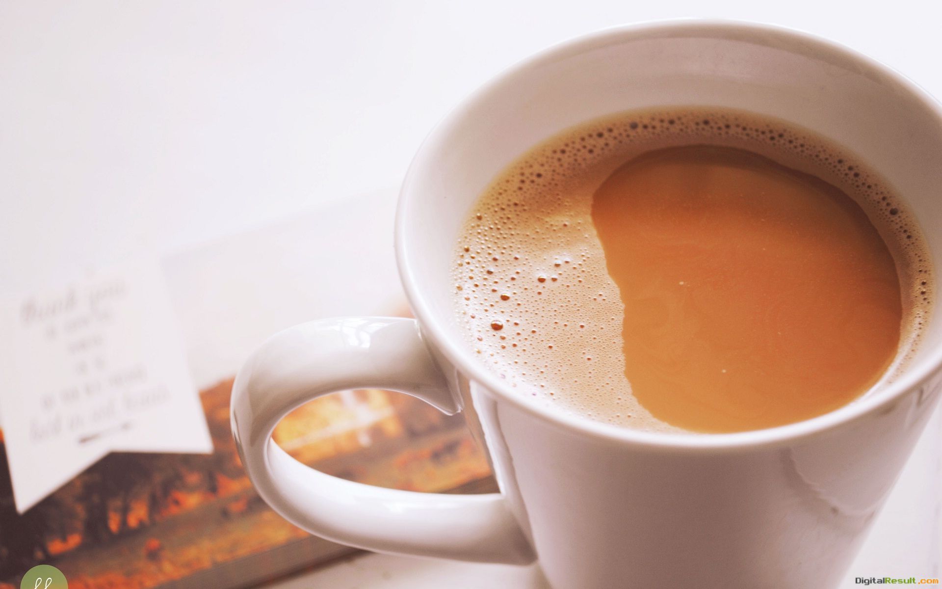 Good Morning Hot Tea Cup Wallpaper - Full Hd Tea Hd - HD Wallpaper 