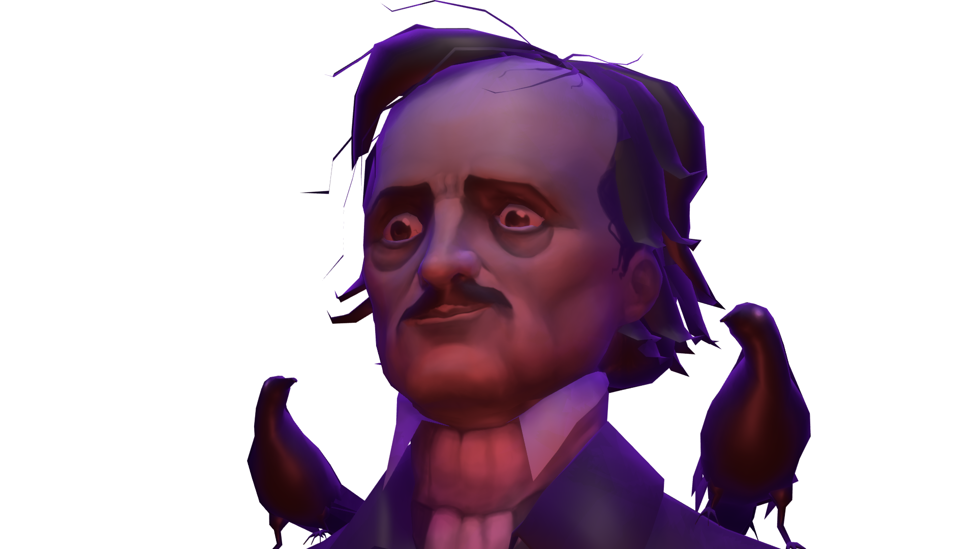 Edgar Allan Poe Gif No Background - HD Wallpaper 