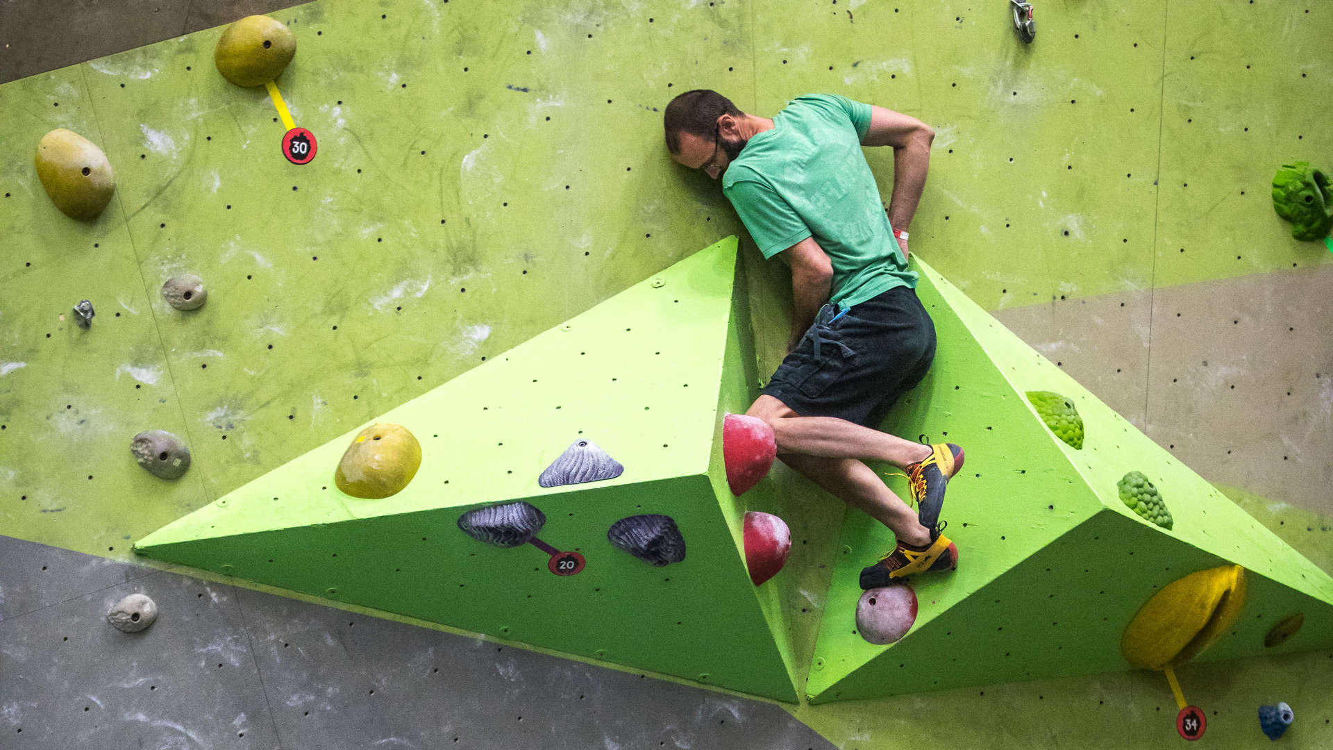 Climb Nashville Bouldering Wall - HD Wallpaper 