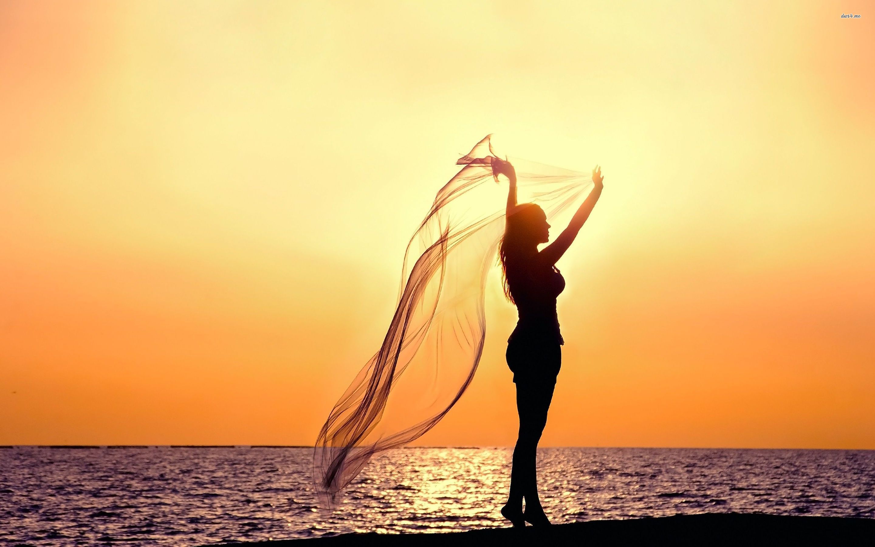 Silhouette Photography Of Girls - HD Wallpaper 