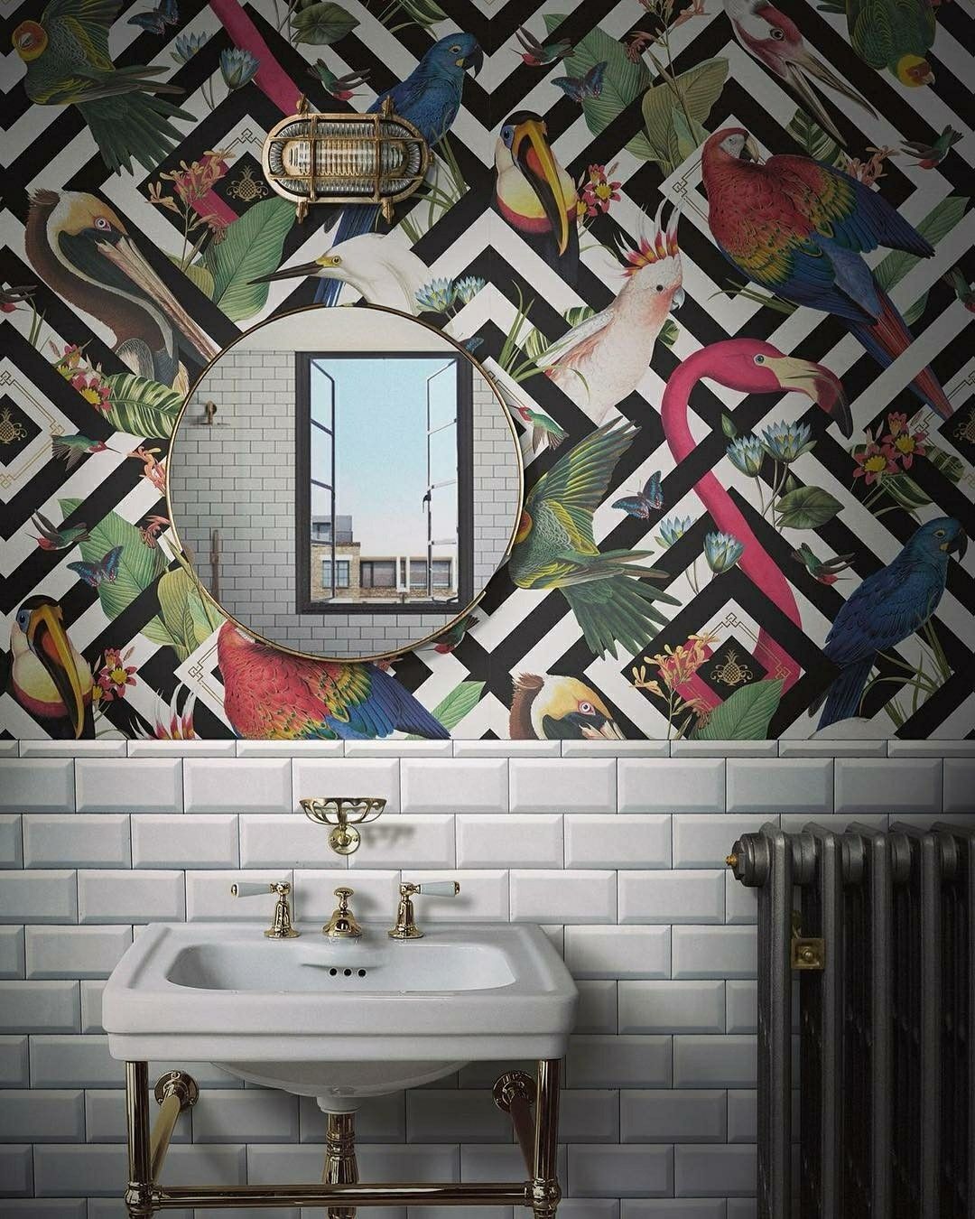 Geometric Aviary - HD Wallpaper 