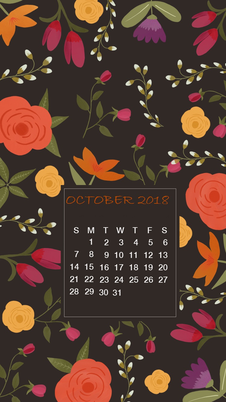October 2018 Iphone Calendar Wallpaper - March 2019 Calendar Phone Background - HD Wallpaper 