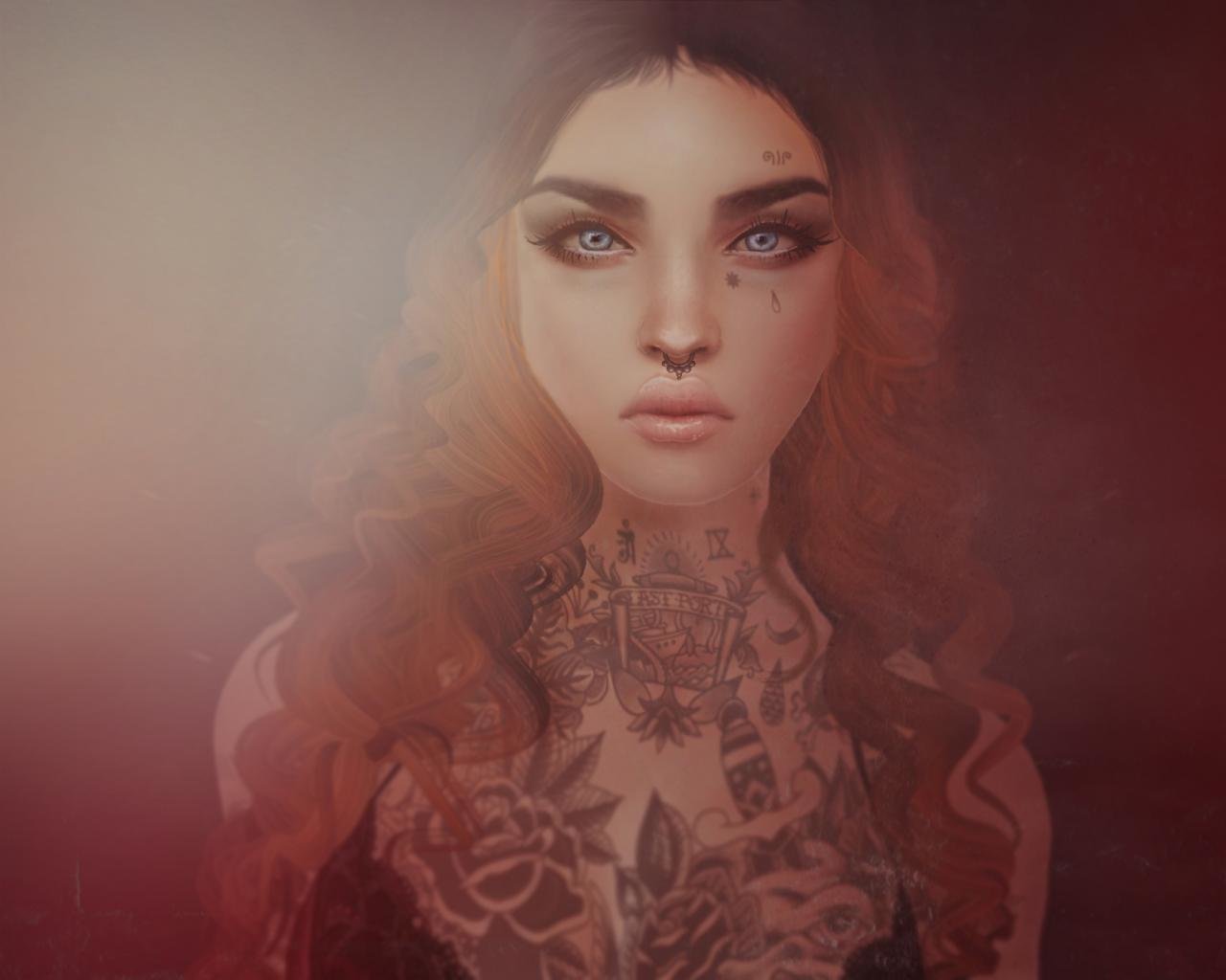 Free Download Art Girl Wallpaper Id - Girl - HD Wallpaper 