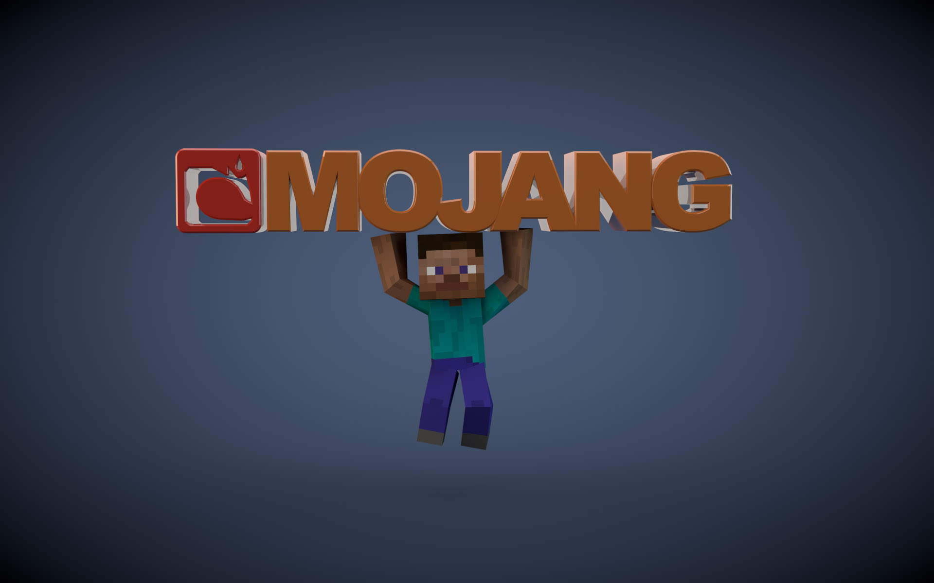 Minecraft Mojang - HD Wallpaper 