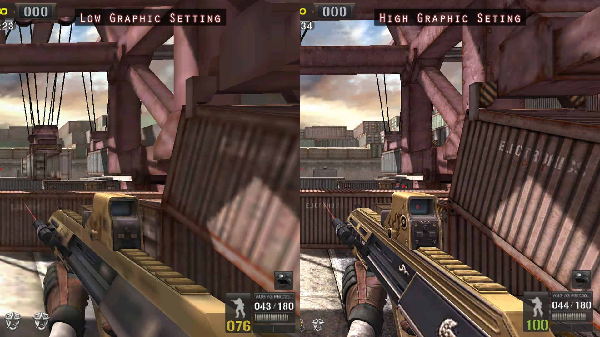 Graphic Setting Comparison - Point Blank Ultra Graphics - HD Wallpaper 