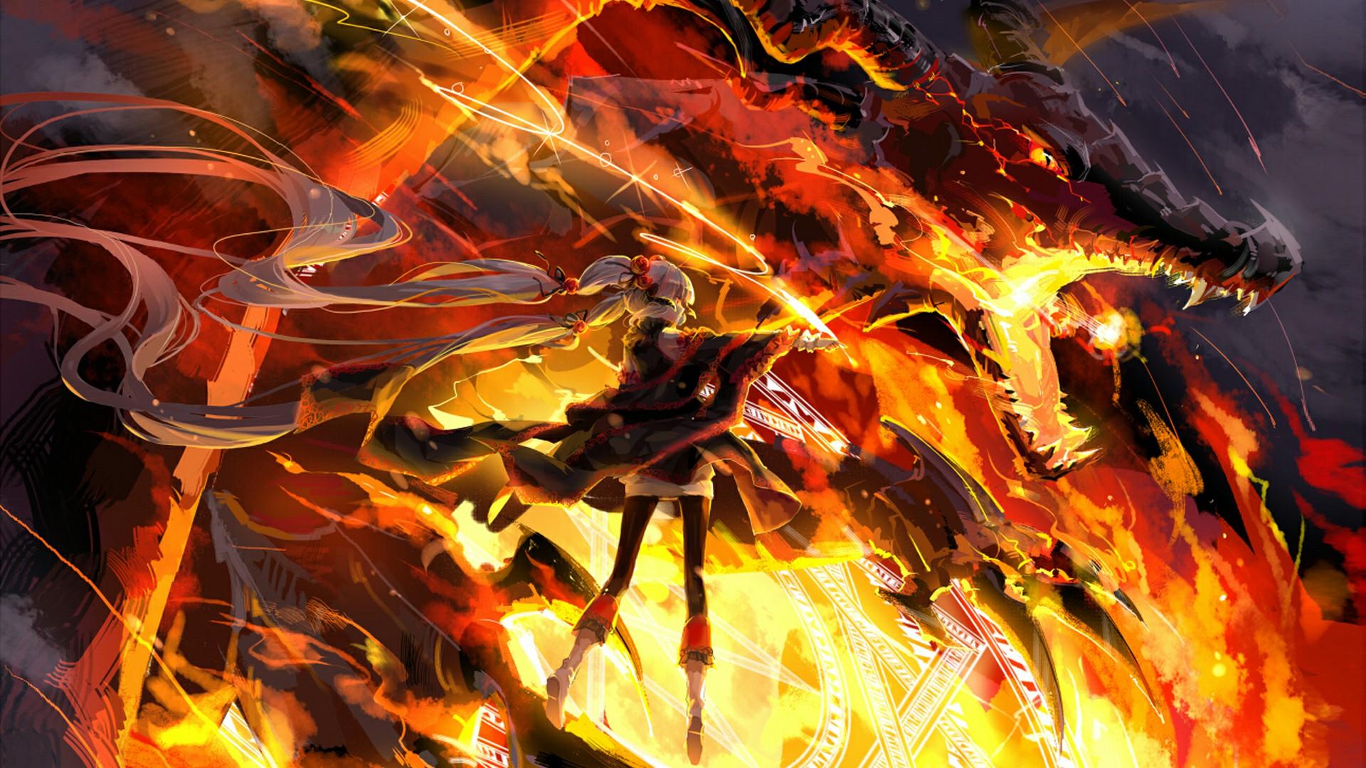 Free Fire Wallpaper - Anime Wallpaper Dragon - HD Wallpaper 