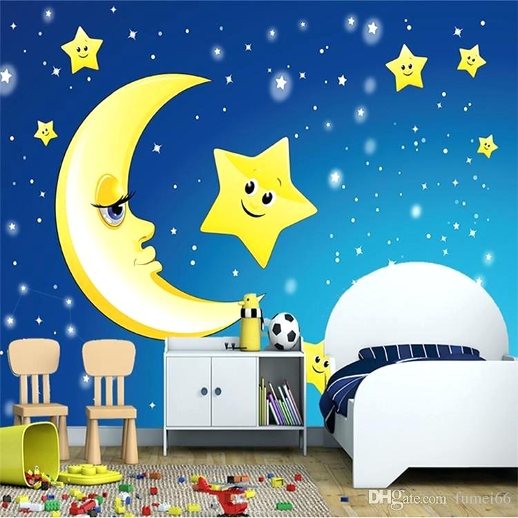 Kids Room Wall Paper Custom Photo Wallpaper For Kids - Stars Wallpaper For Kids Room - HD Wallpaper 