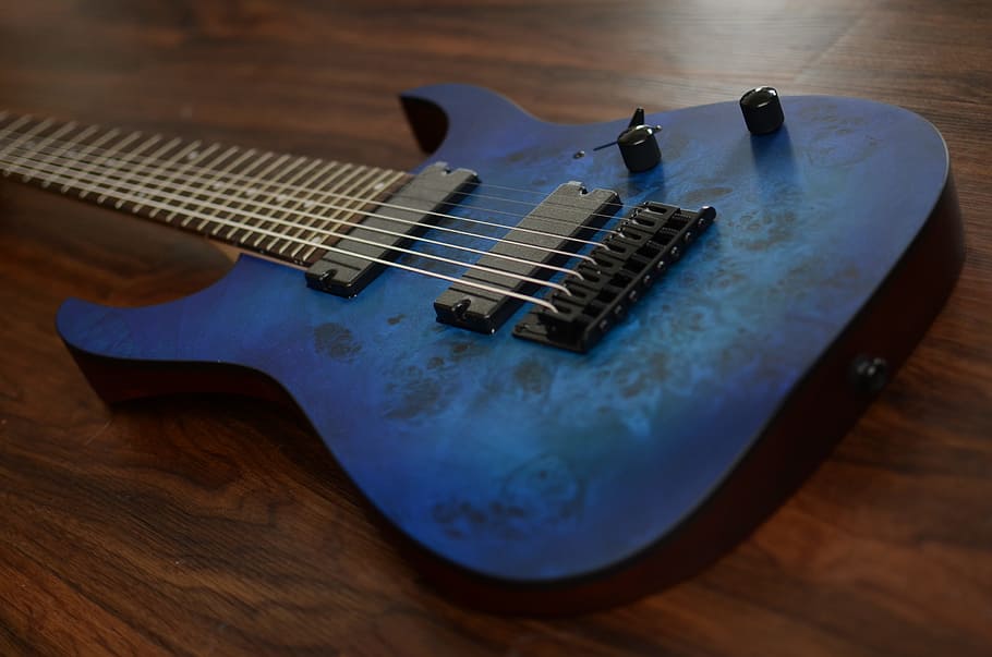 Ibanez, Guitar, Ibanez Rg8pb, Djent, Blue, Music, Musical - Ibanez Electric Guitar Hd - HD Wallpaper 