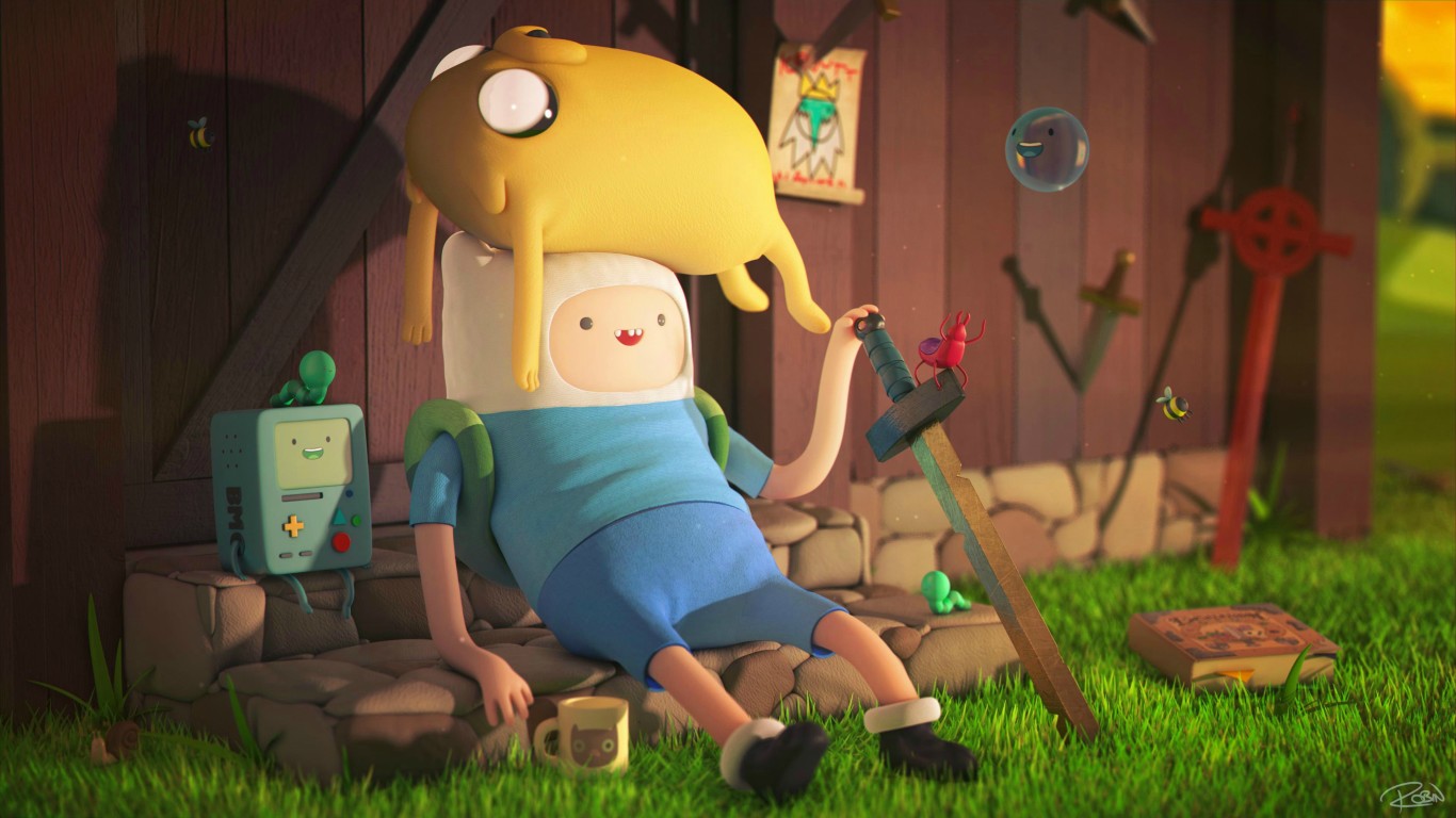 Adventure Time Wallpaper 4k - HD Wallpaper 