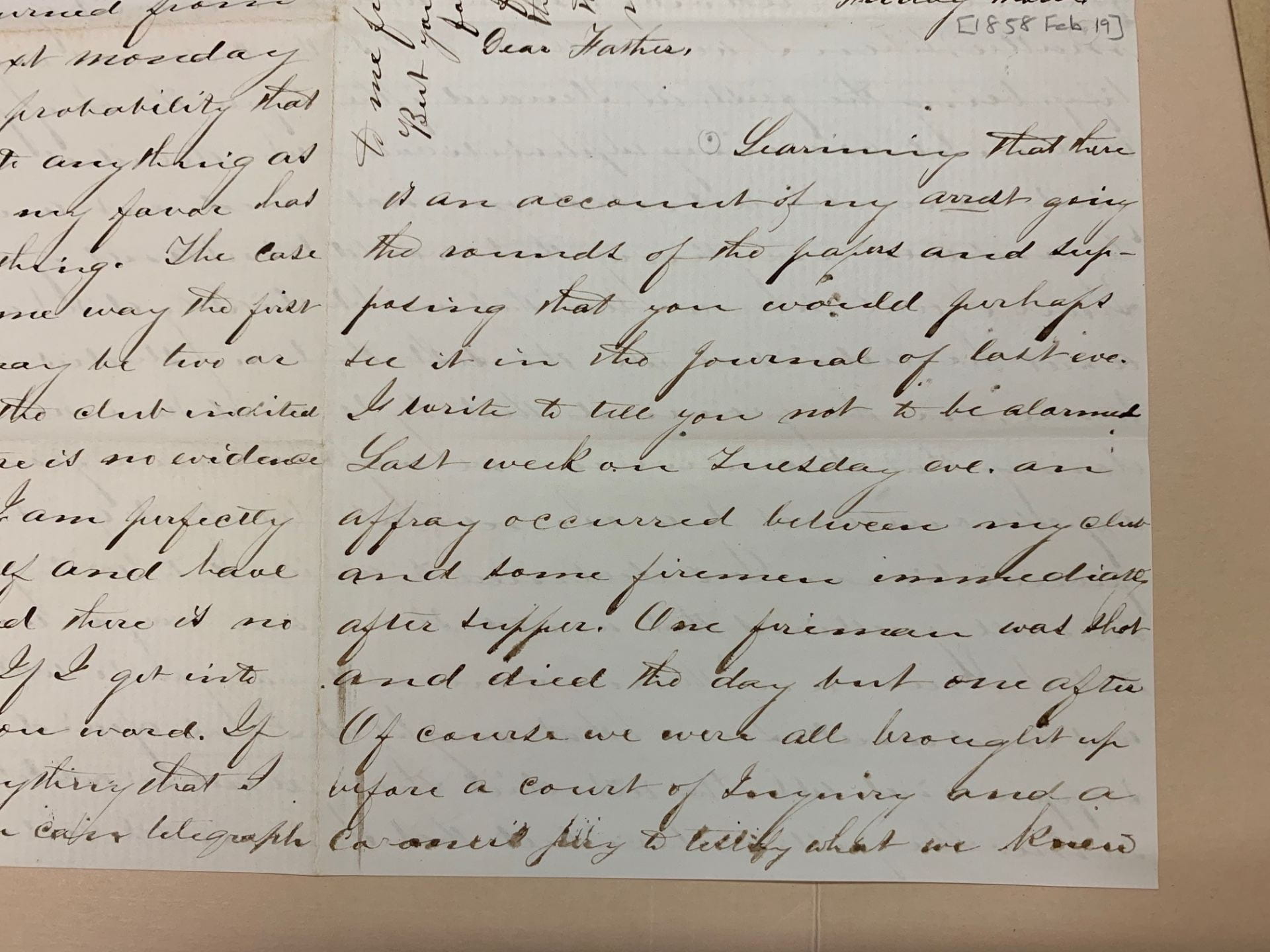 Image Of Letter From William Henry Anderson To His - Handwriting - HD Wallpaper 