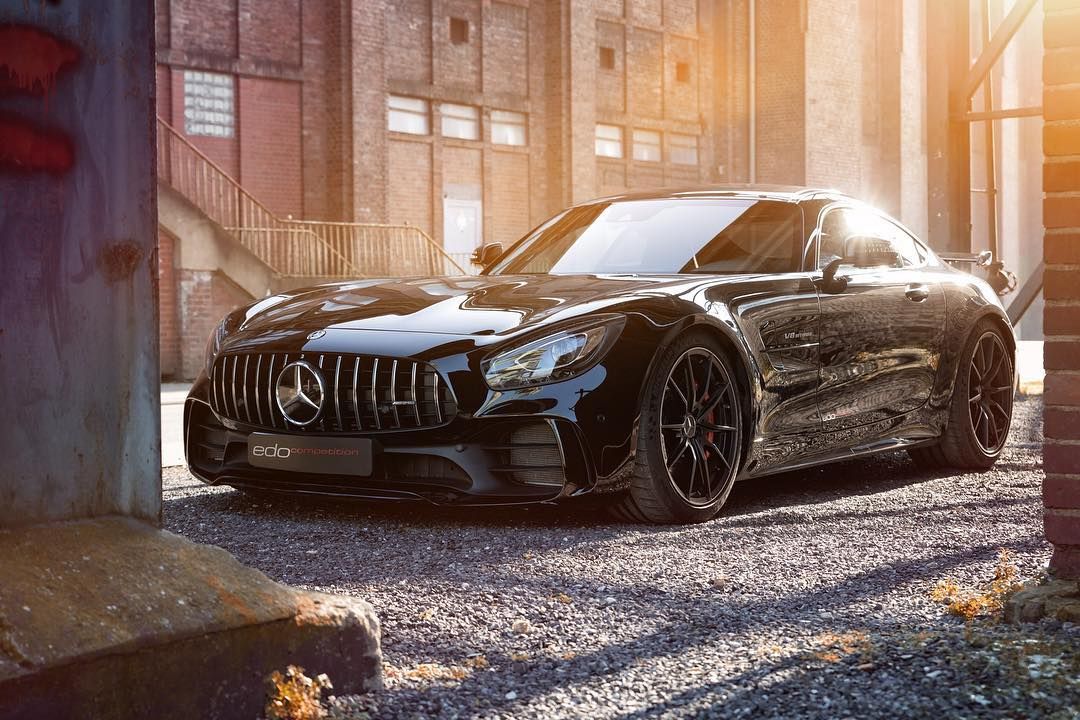 Black Mercedes Amg Gtr - HD Wallpaper 
