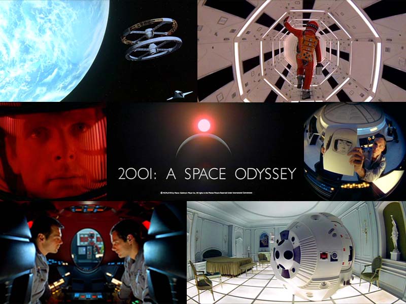 2001 A Space Odyssey Collage - HD Wallpaper 