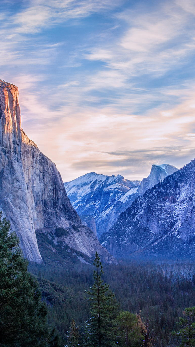 Yosemite National Park Forest Waterfall Hd Desktop - Yosemite National Park, Yosemite Valley - HD Wallpaper 