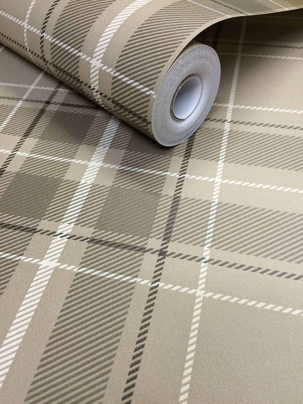 Tartan Check Plaid Wallpaper Paste The Wall Oxford - Tartan Check Wallpaper Uk - HD Wallpaper 