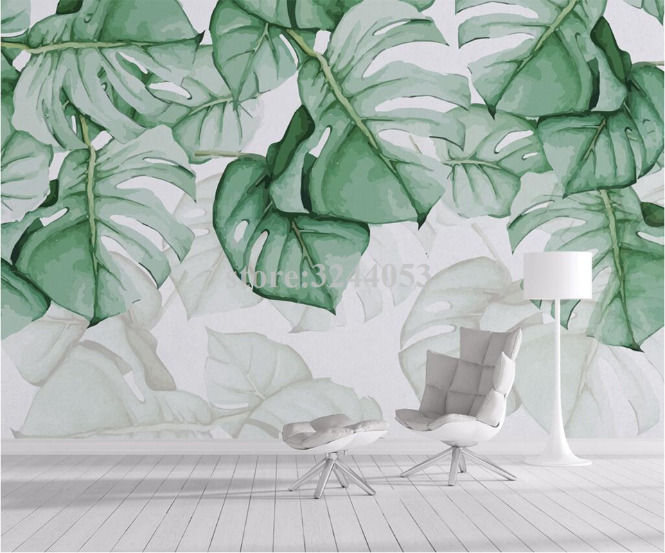 1 - Painting Tropical Wall Mural - HD Wallpaper 