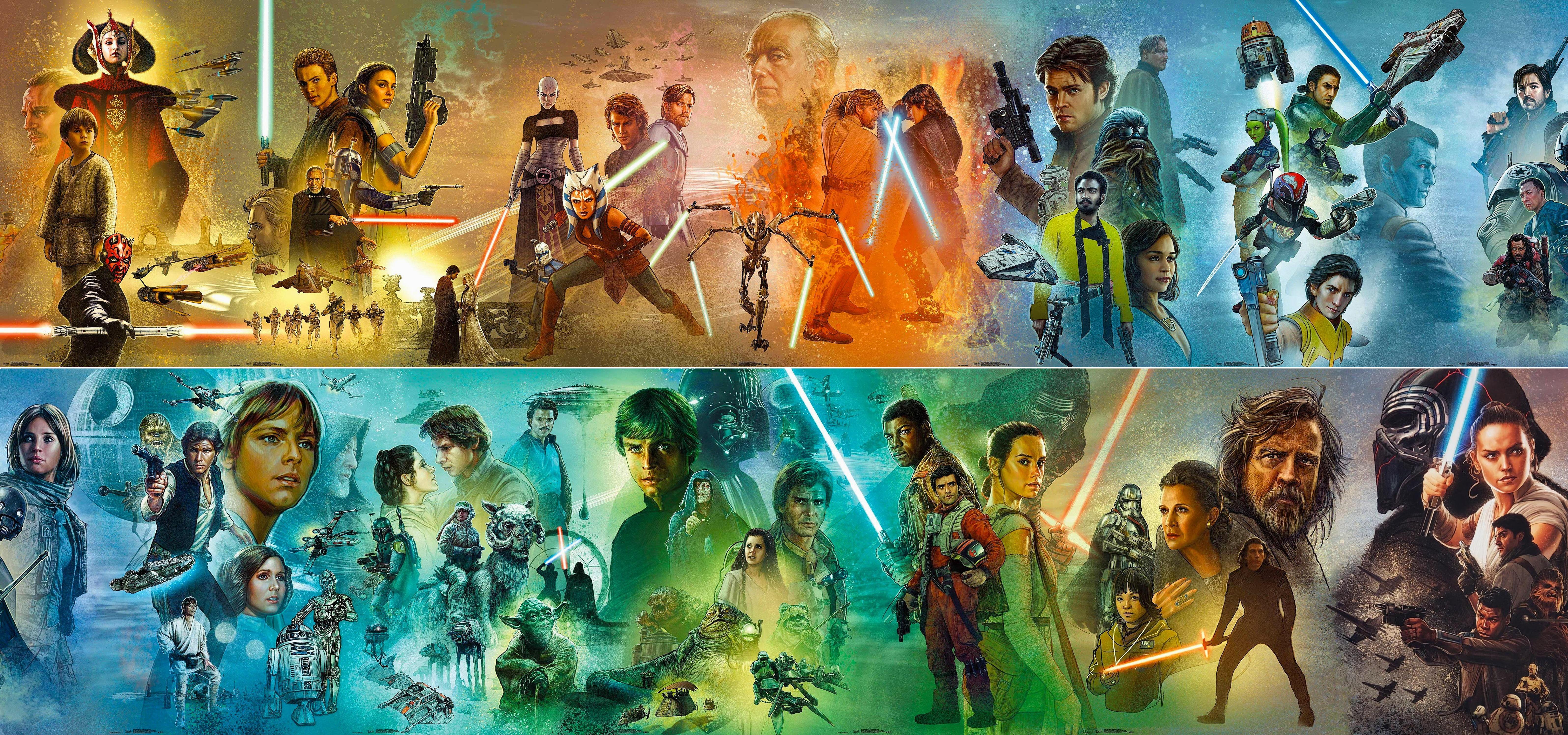 Star Wars Celebration Mural - HD Wallpaper 