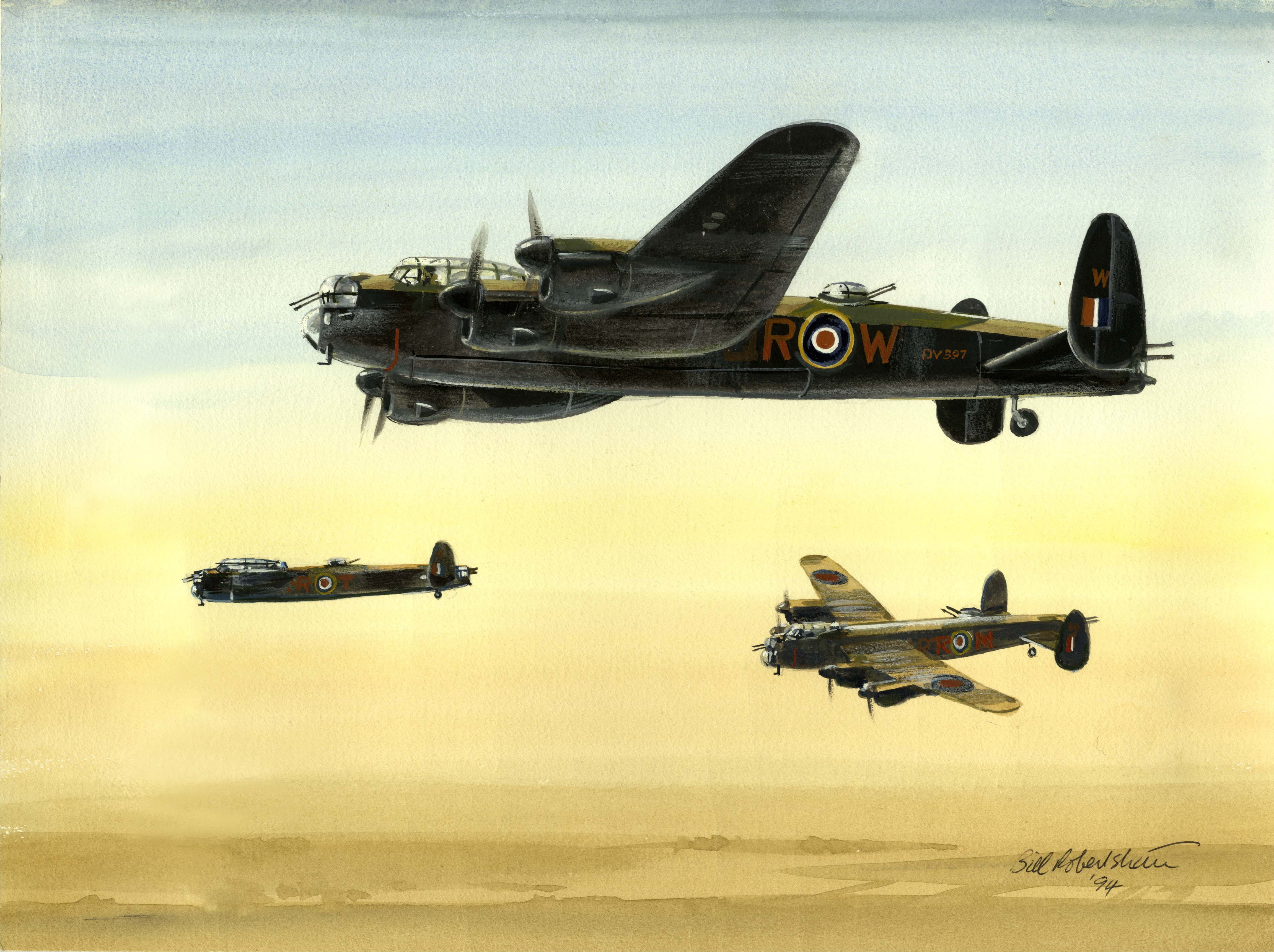 Avro Lancaster - HD Wallpaper 