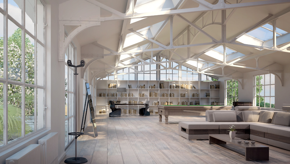 Modern, Interior, Billiard Table, Stylish Design, Interior, - Archinteriors 21 - HD Wallpaper 