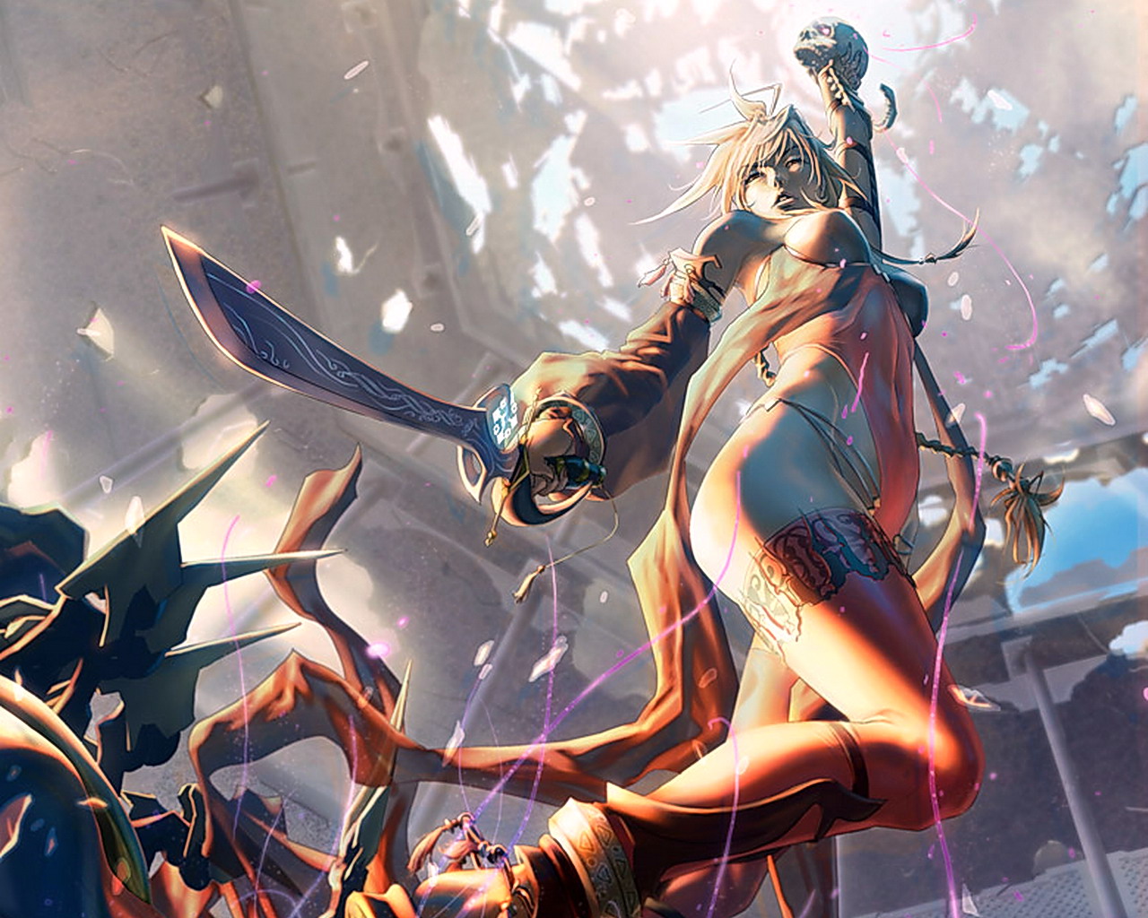 Magic Card Angelic Destiny - HD Wallpaper 